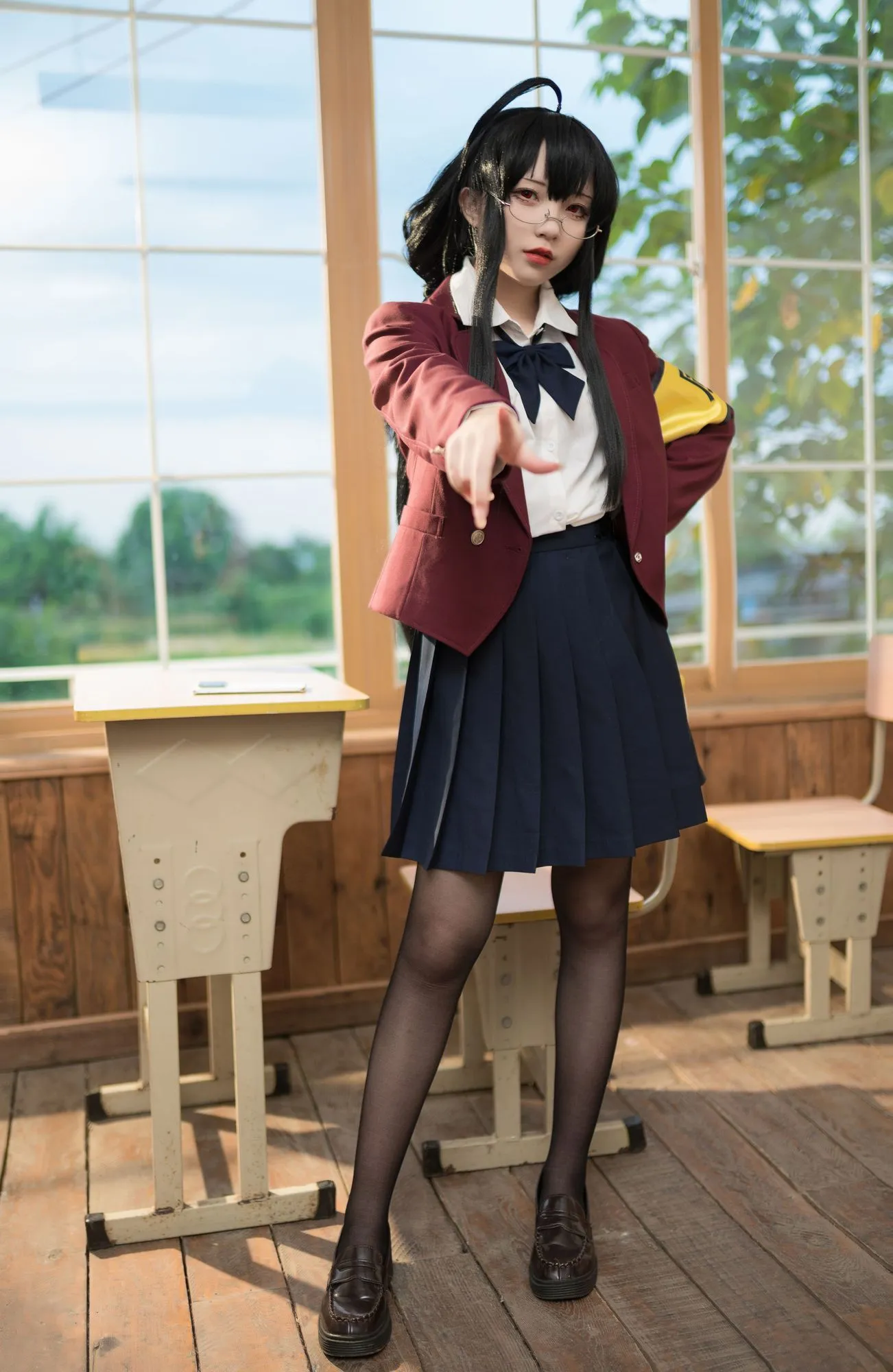 图片[3]-No.010-大凤JK 放学后 风纪委员 [71P]-coswz-cos王者