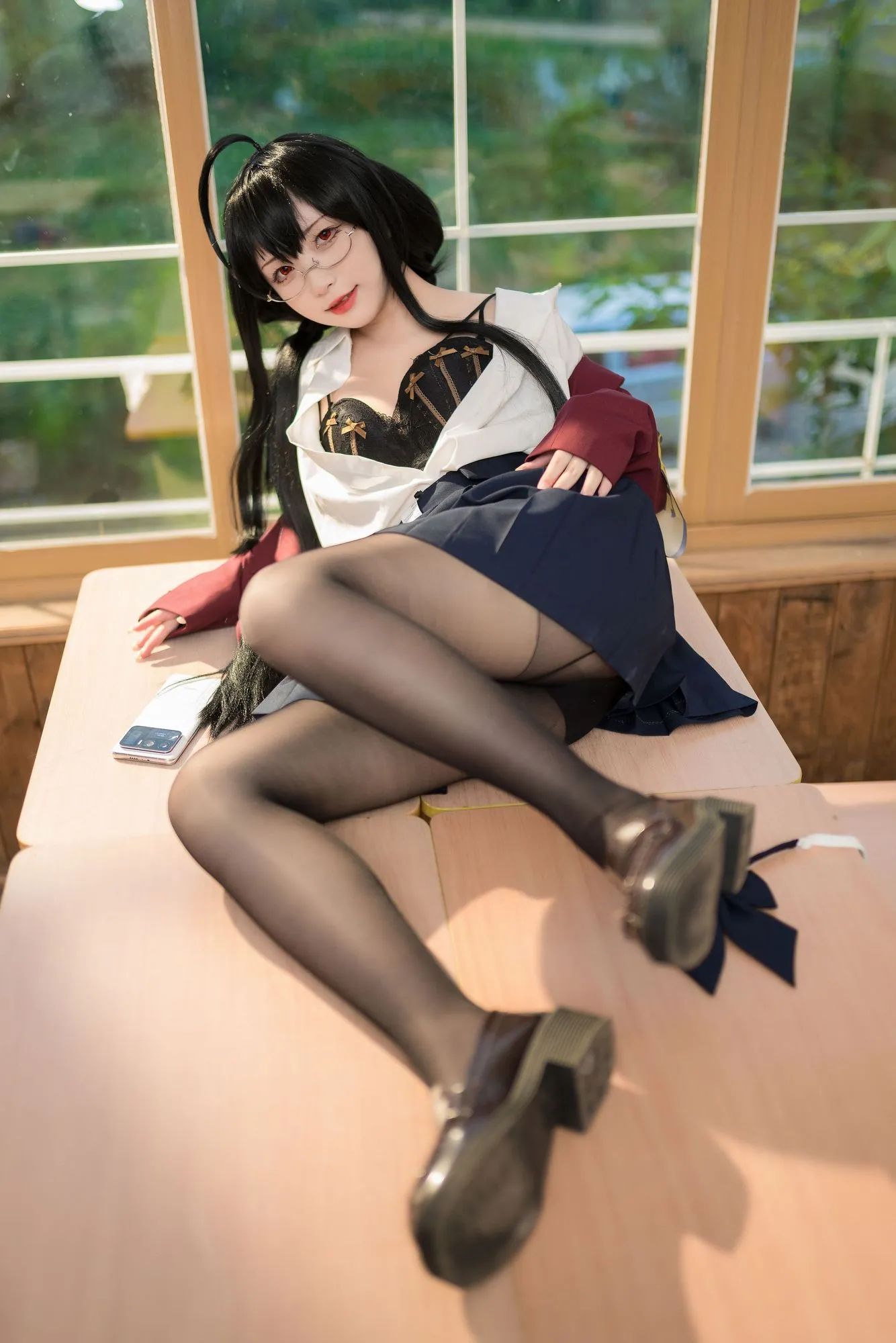 图片[5]-No.010-大凤JK 放学后 风纪委员 [71P]-coswz-cos王者