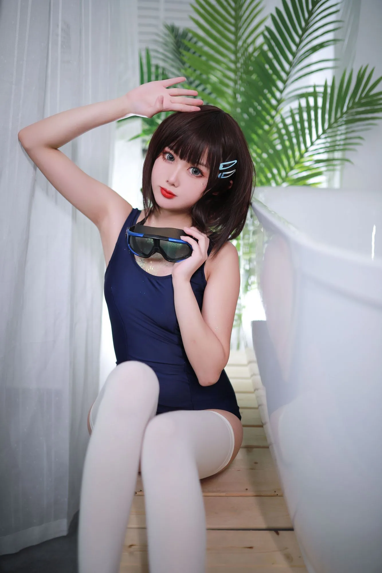 图片[4]-No.011-夏日泳装 浴缸 [40P]-coswz-cos王者