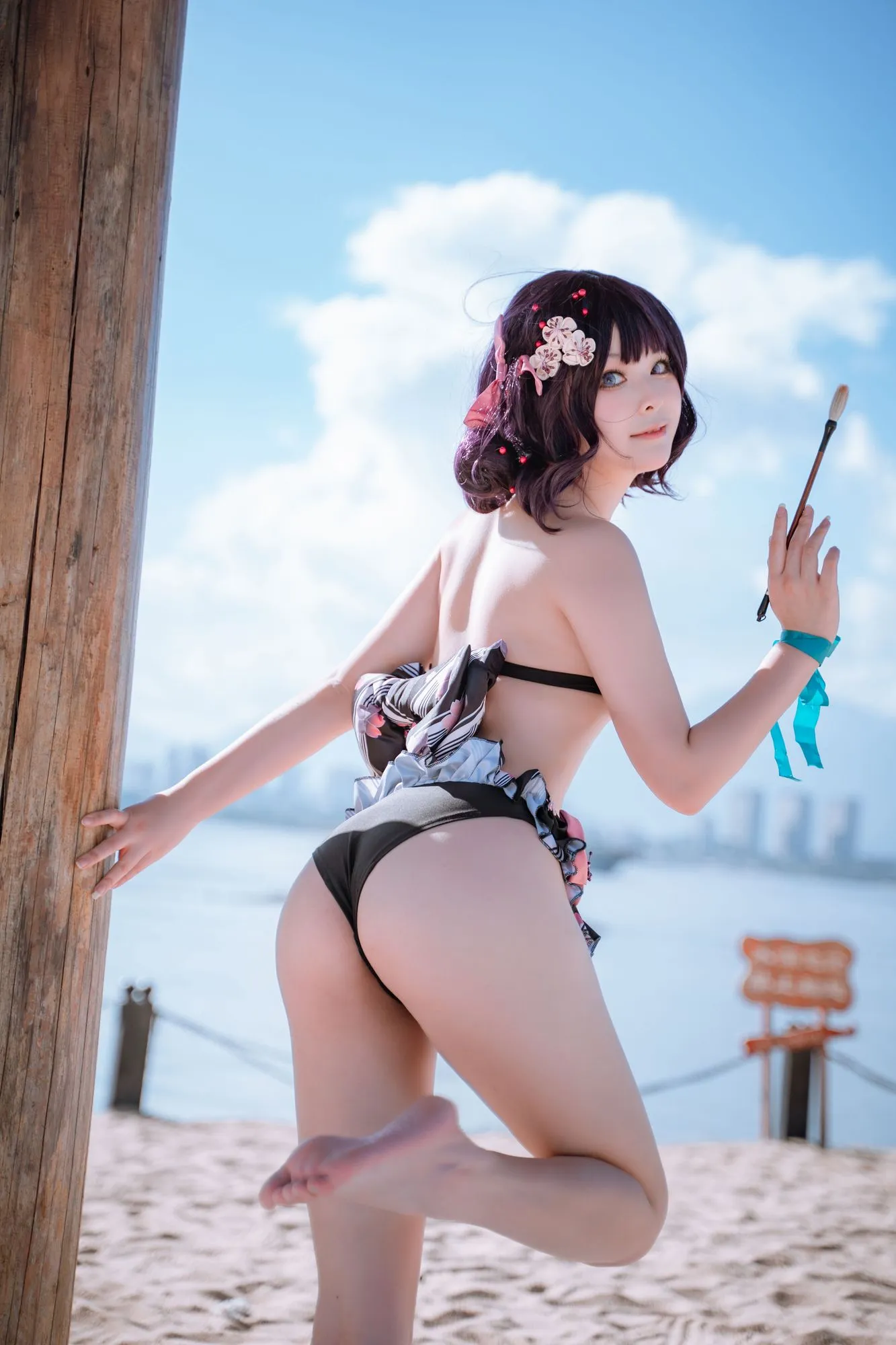 图片[3]-No.011 – 沙滩 [21P]-coswz-cos王者