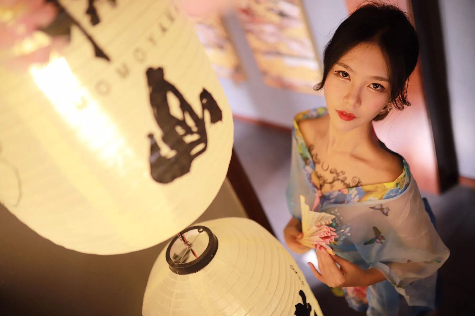 图片[3]-No.013-水蓝和服 [30P]-coswz-cos王者