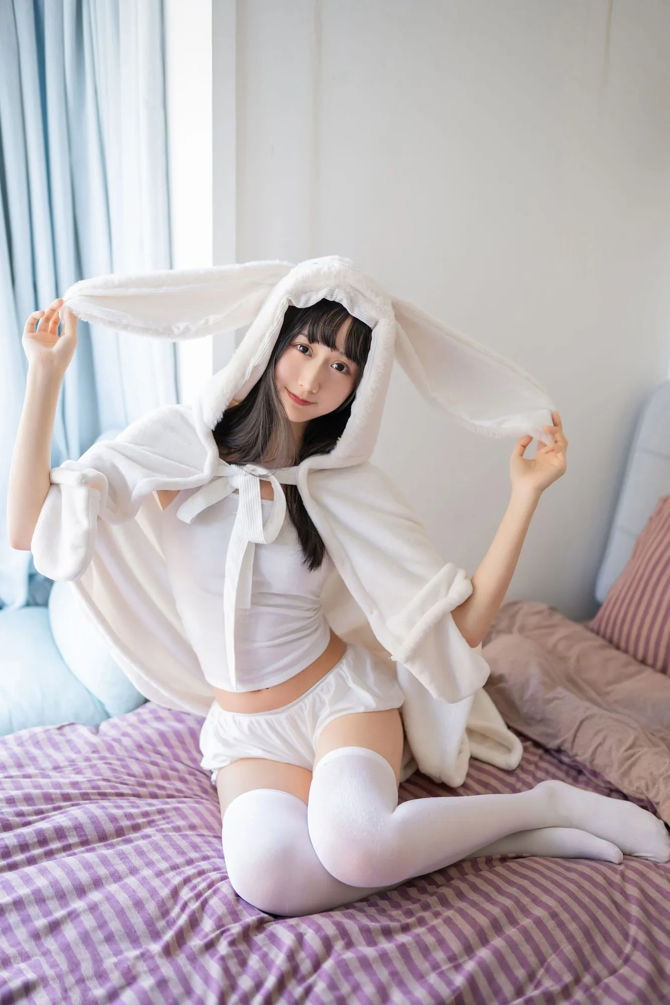 图片[4]-No.014-浴巾兔子 [42P]-coswz-cos王者