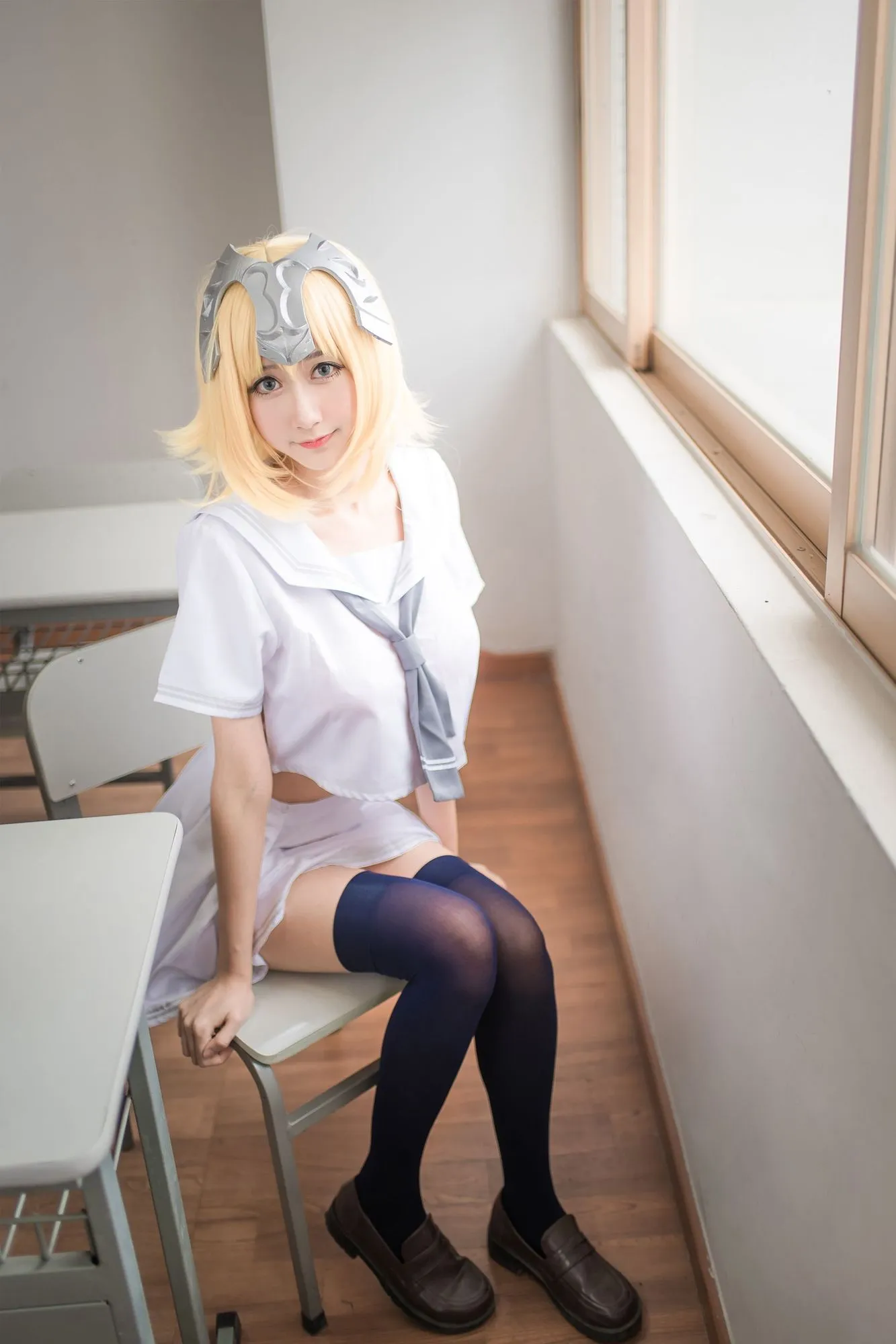 图片[3]-No.015-贞德（白） [28P]-coswz-cos王者