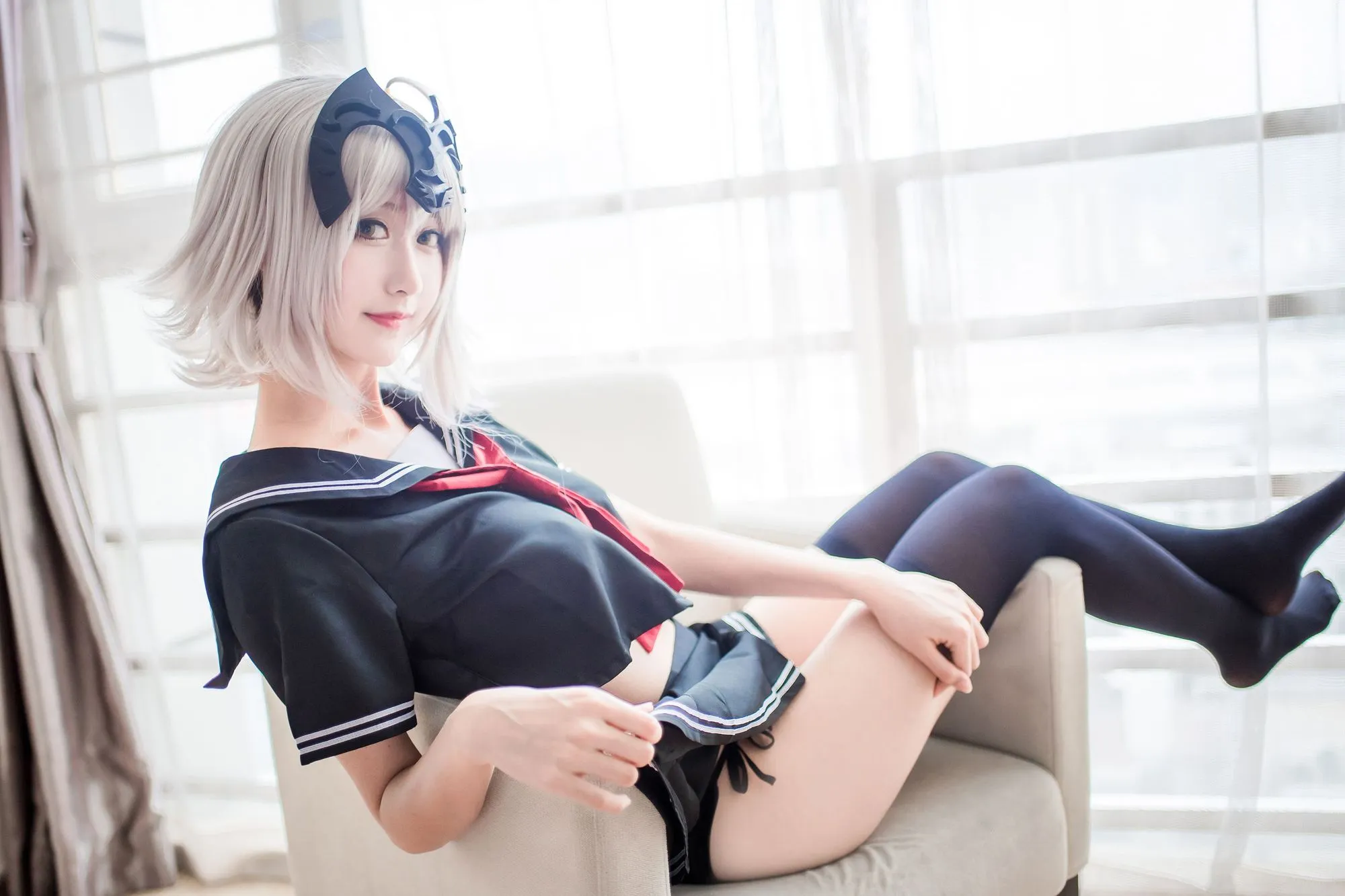 图片[6]-No.016-贞德（黑） [23P]-coswz-cos王者