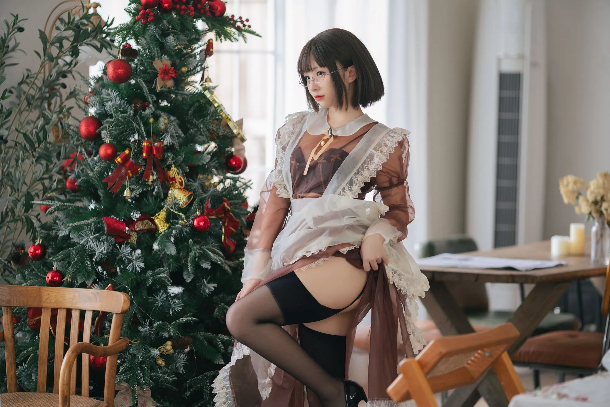 图片[4]-No.018 – 透明女仆 [89P]-coswz-cos王者