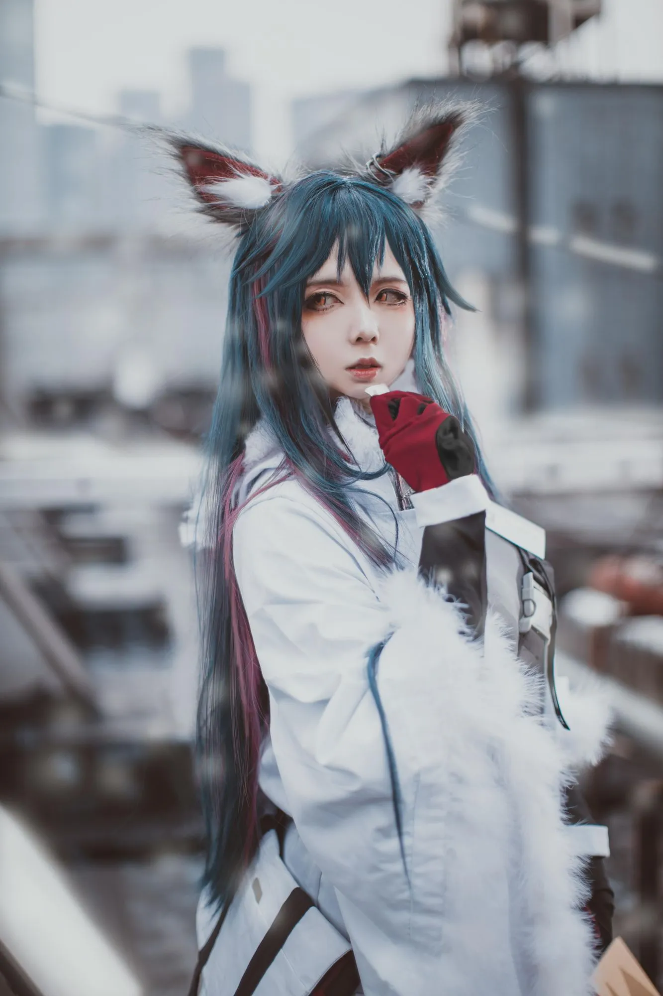 图片[4]-No.021-明日方舟 德克萨斯 寒冬信使 [8P]-coswz-cos王者