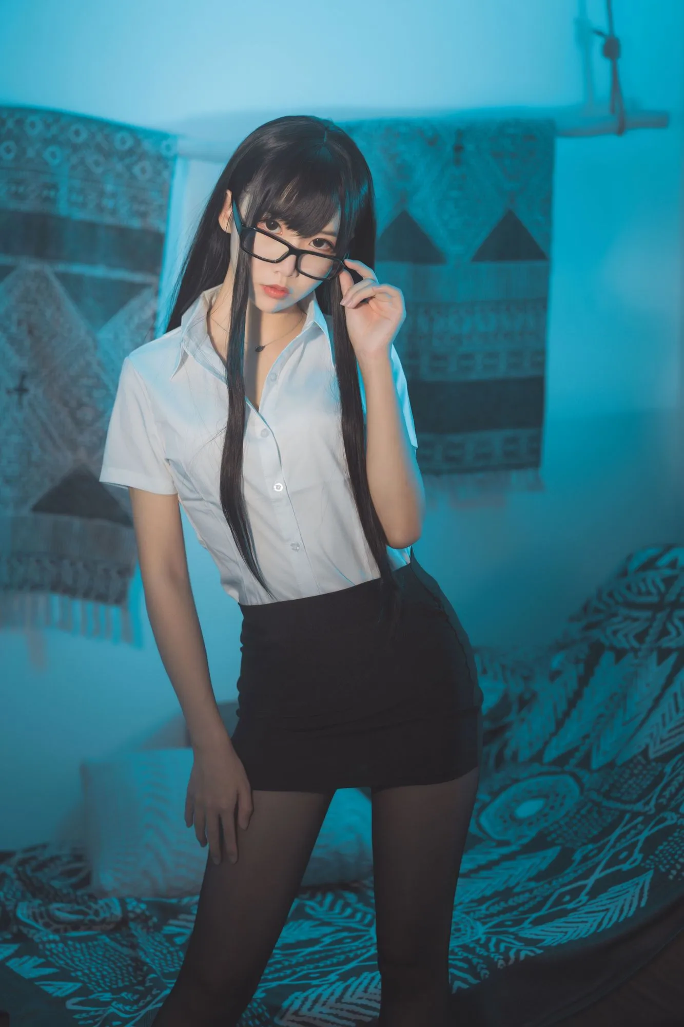 图片[2]-No.022-醉酒OL [26P]-coswz-cos王者