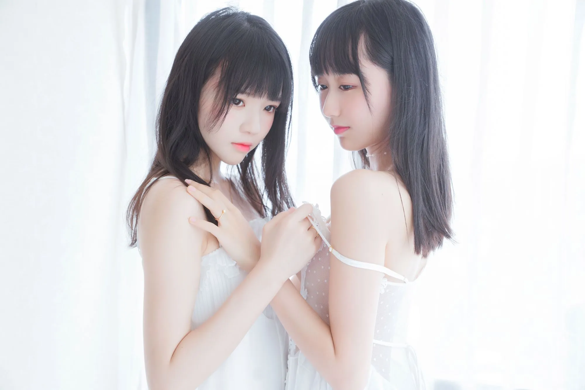 图片[3]-No.023-朝(白裙×白裙) [58P]-coswz-cos王者