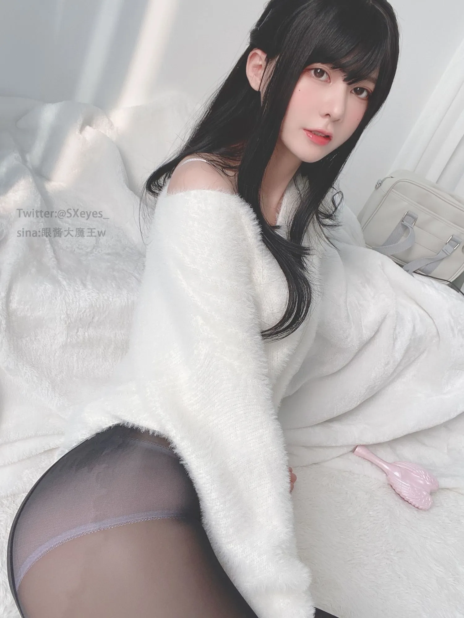 图片[5]-No.023-毛衣黑丝 [39P 1V]-coswz-cos王者