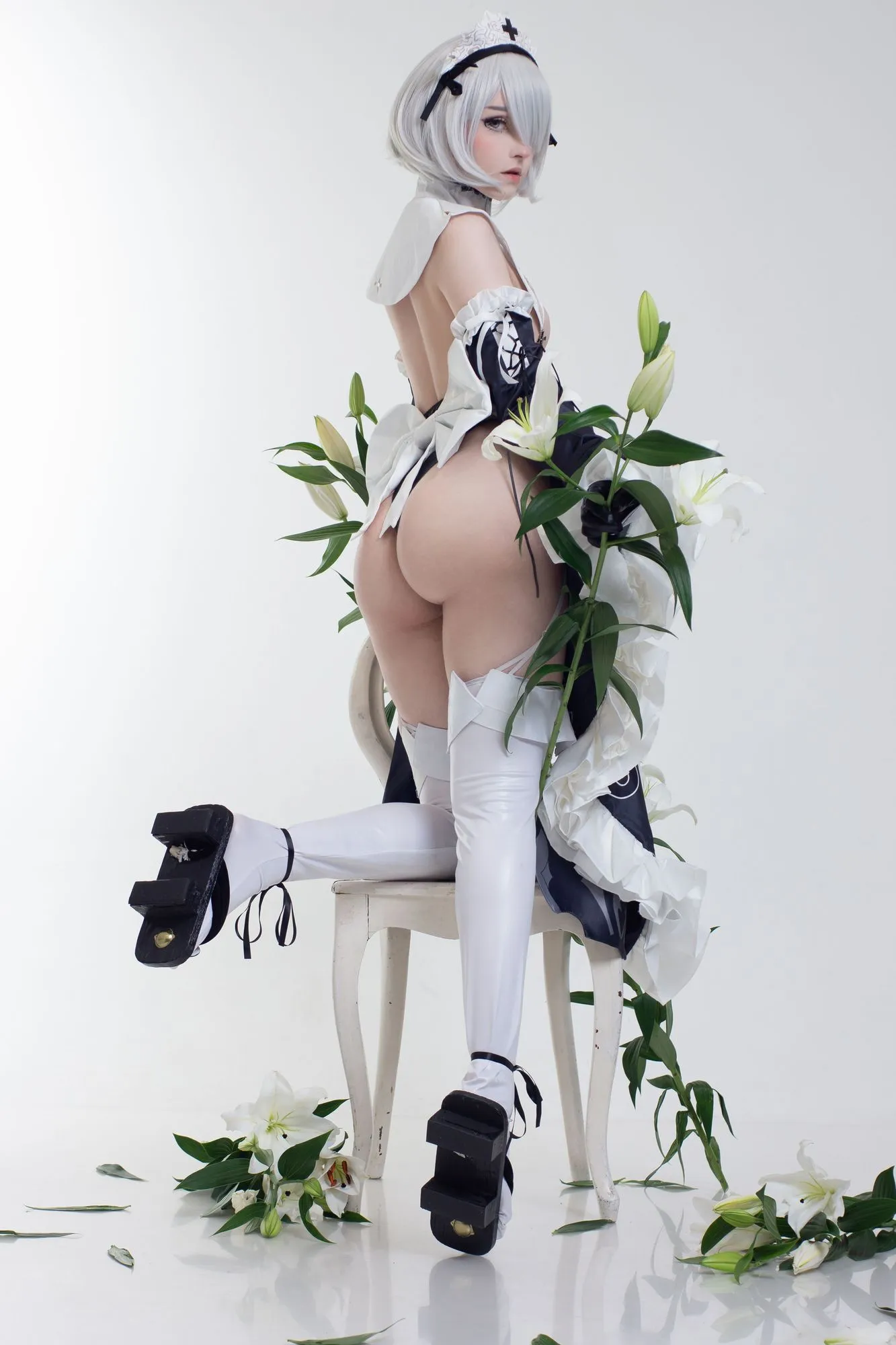 图片[3]-No.024-Maid 2B [24P]-coswz-cos王者