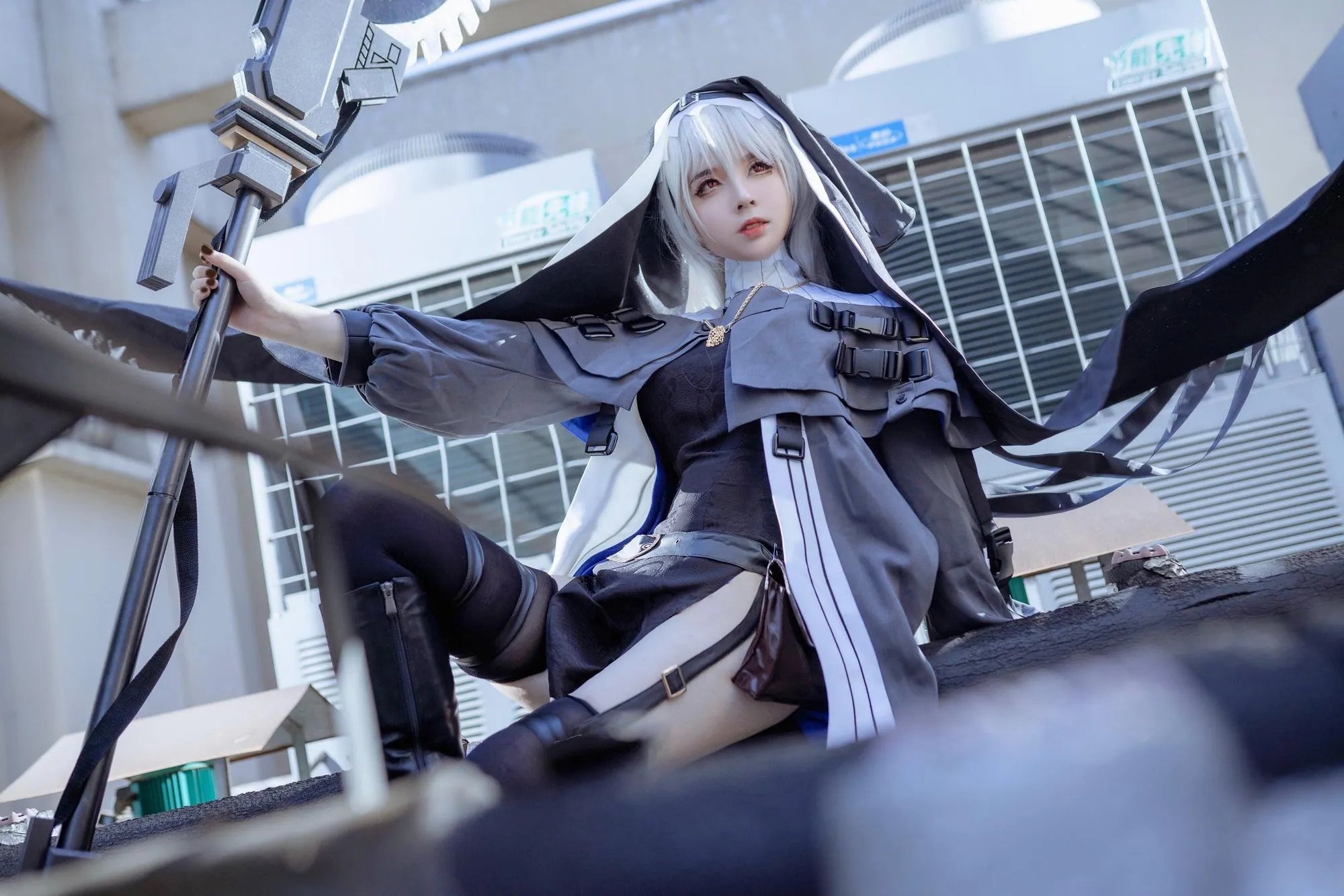 图片[3]-No.025-明日方舟 幽灵鲨 [5P]-coswz-cos王者