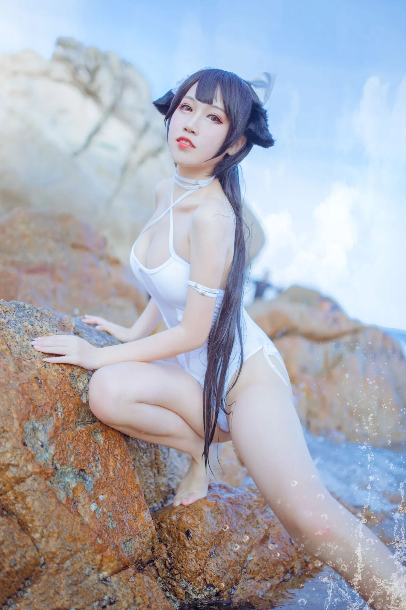 图片[4]-No.025-爱宕泳装 – 抖娘_利世×不呆猫 [41P]-coswz-cos王者