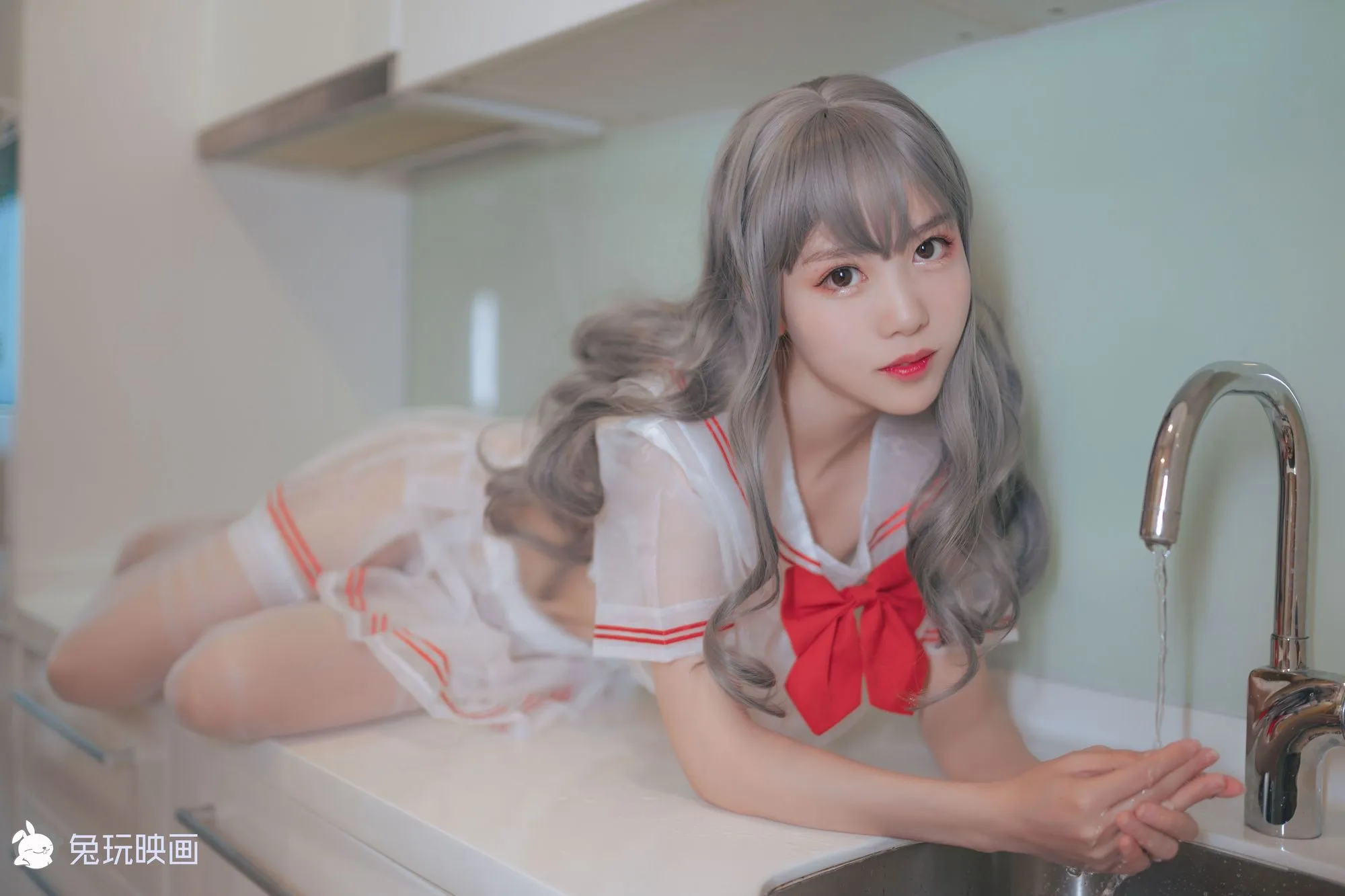 No.028-穿制服的小姐姐 – 兔玩映画 [42P]-图妖社