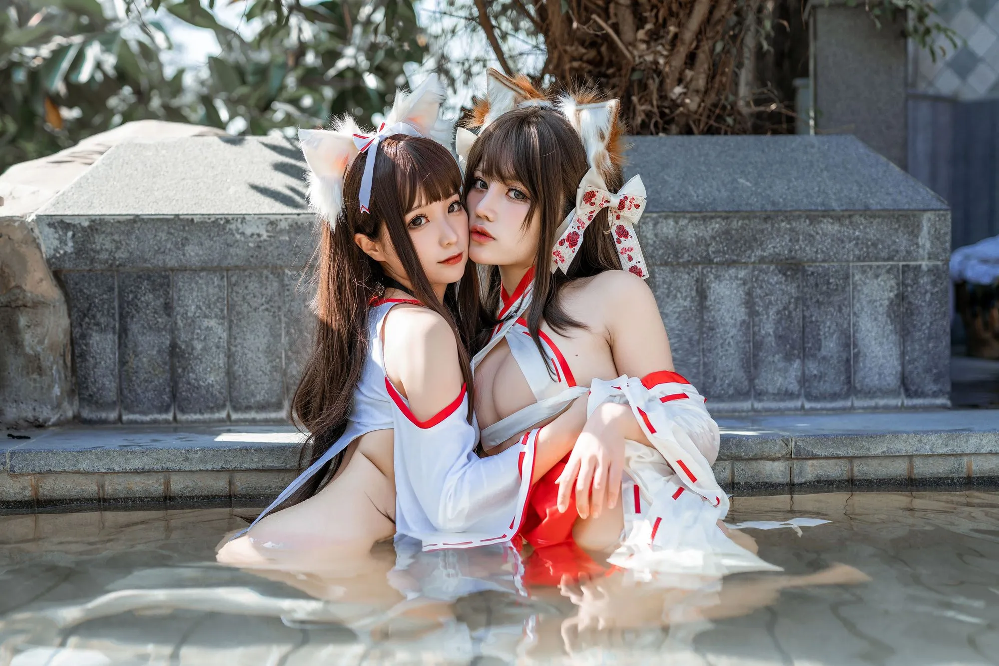 图片[6]-No.028-蠢沫沫&一笑芳香沁 双人狐 [50P]-coswz-cos王者