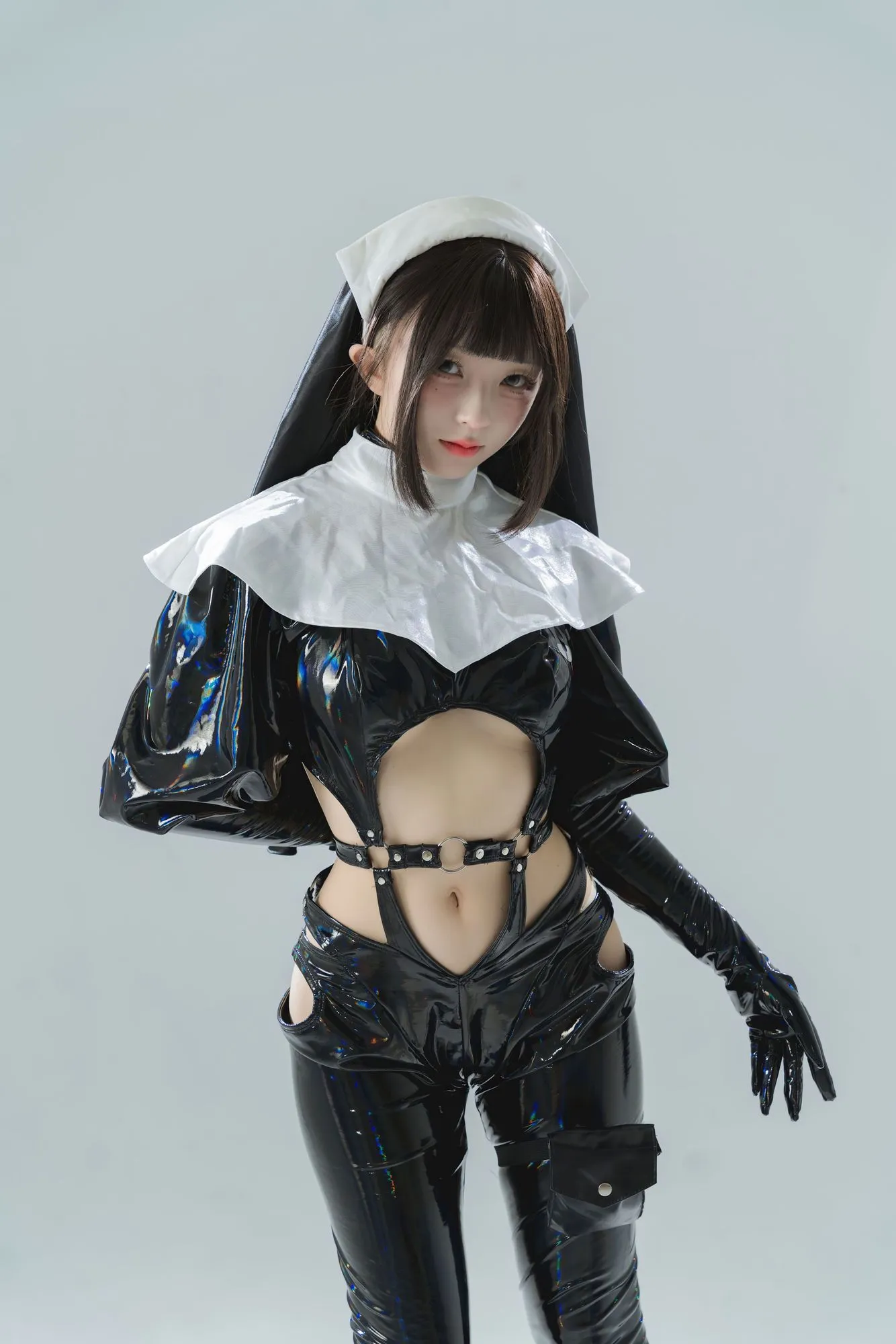 图片[5]-No.029 – 漆皮修女 [38P]-coswz-cos王者