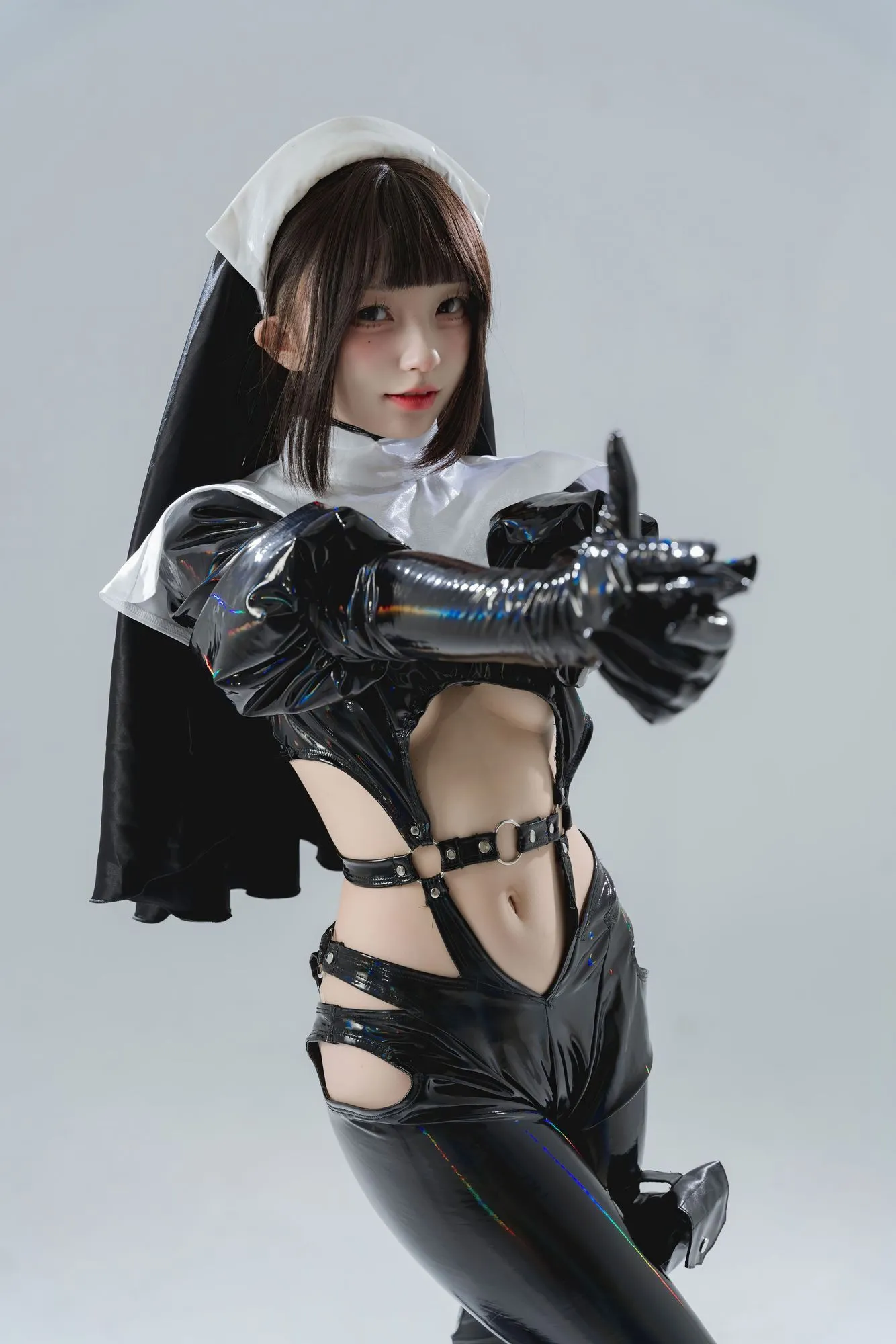 图片[3]-No.029 – 漆皮修女 [38P]-coswz-cos王者