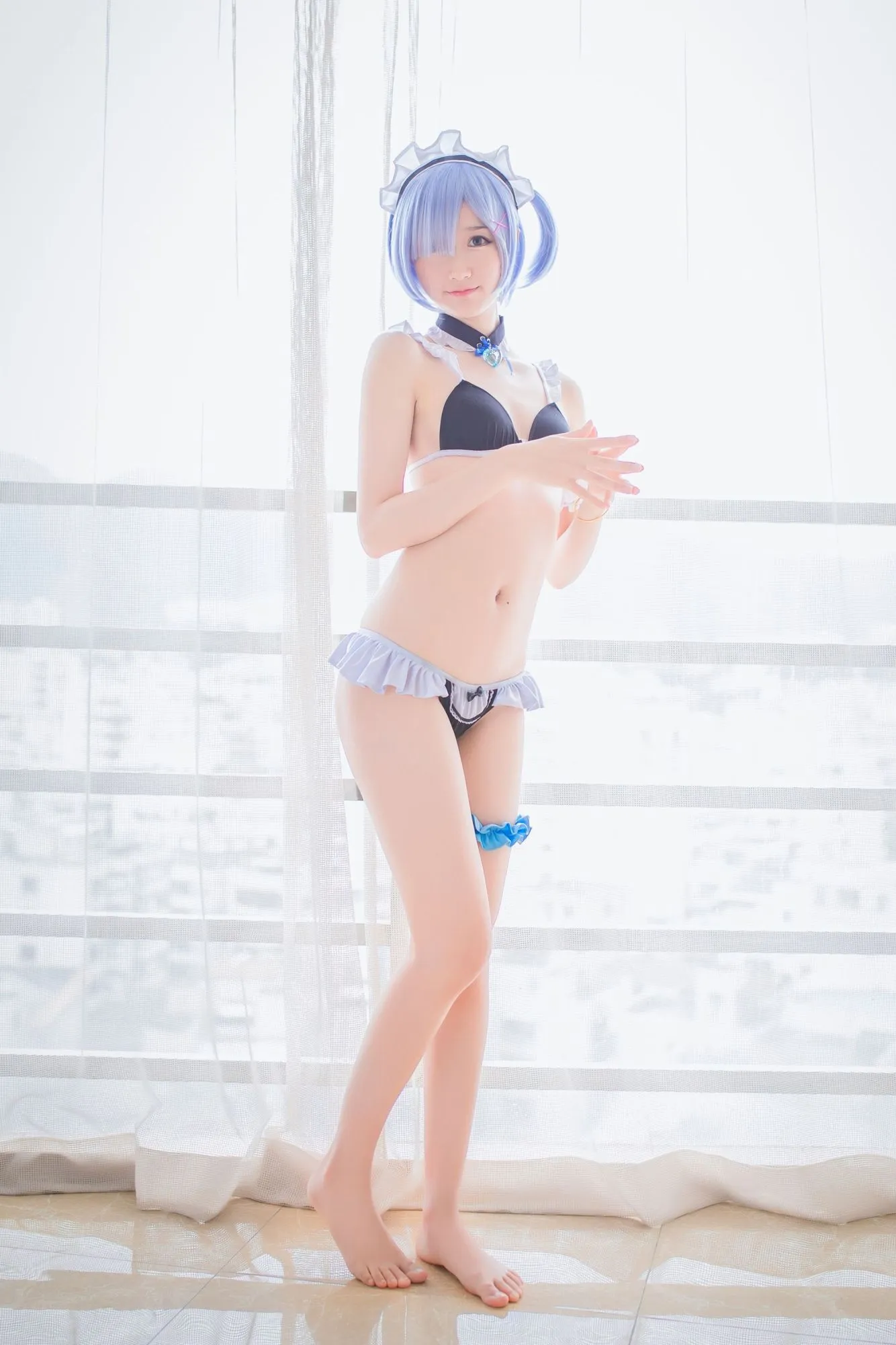 图片[3]-No.030-蕾姆泳装 [26P]-coswz-cos王者