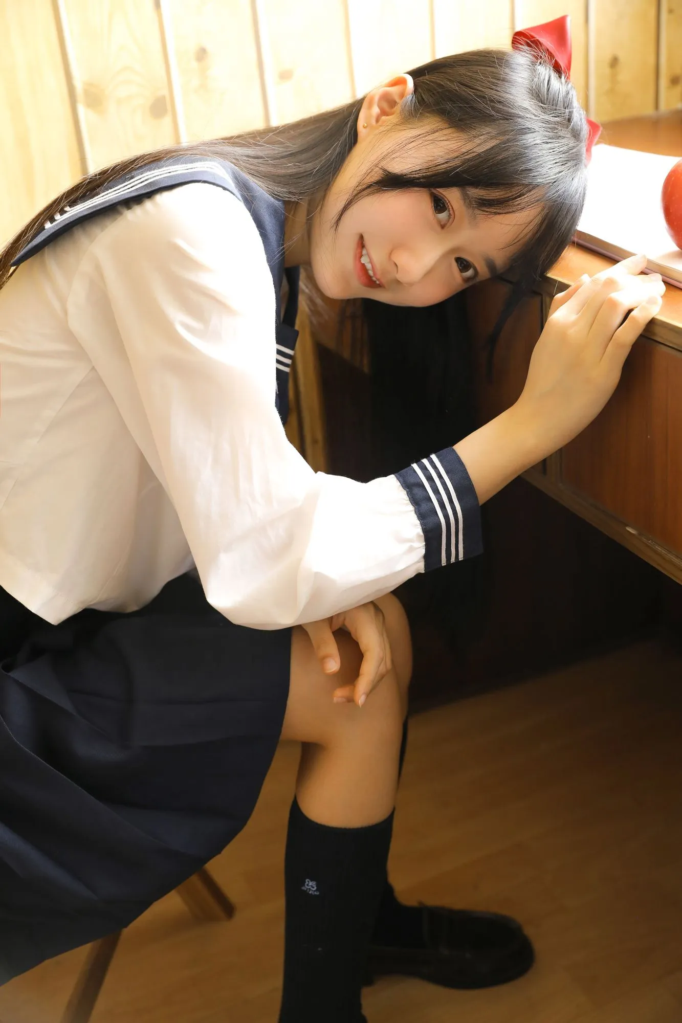 图片[3]-No.033-绵相随 JK水手服 [18P]-coswz-cos王者