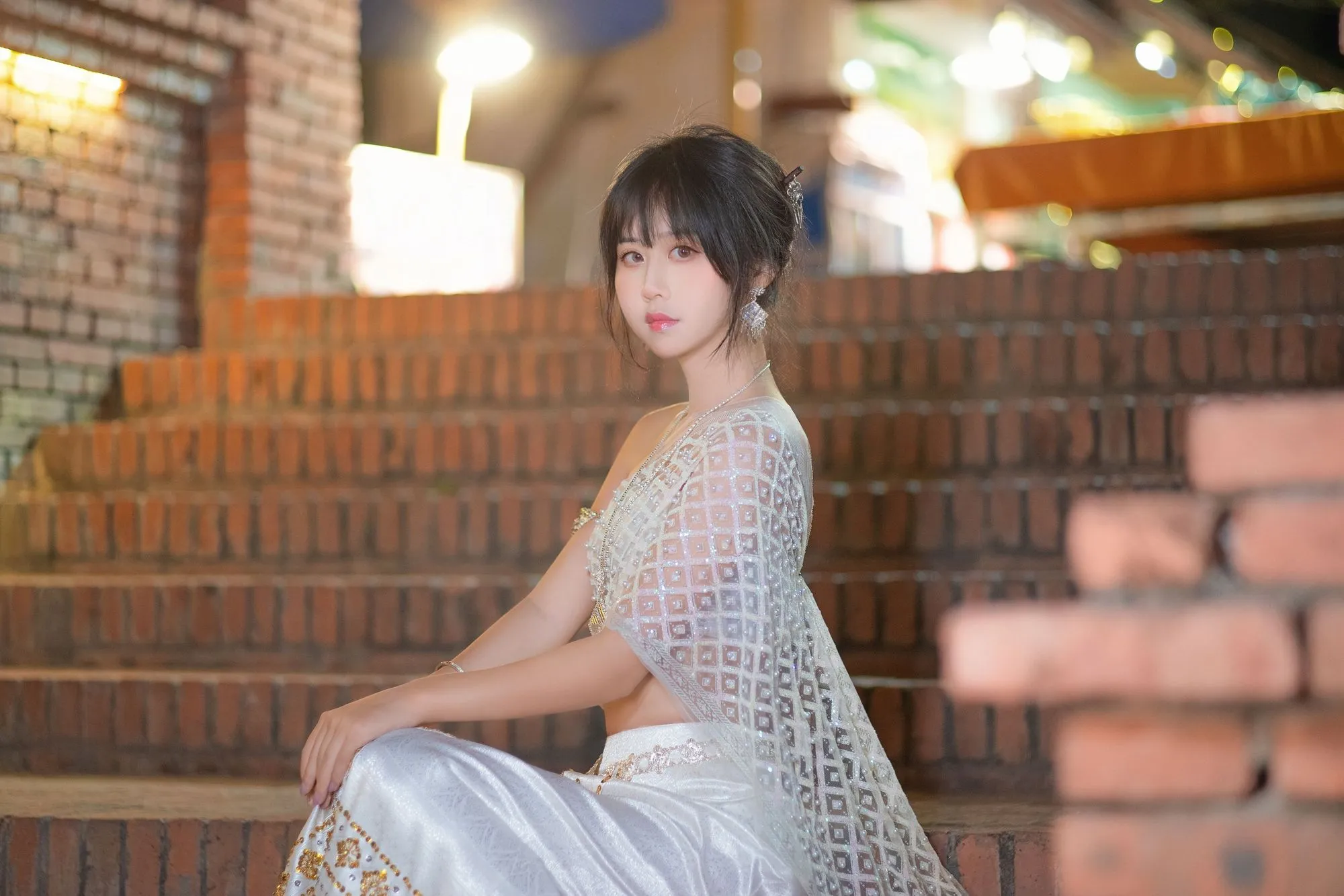 图片[3]-No.034 – 西双版纳 傣服 银 [15P]-coswz-cos王者