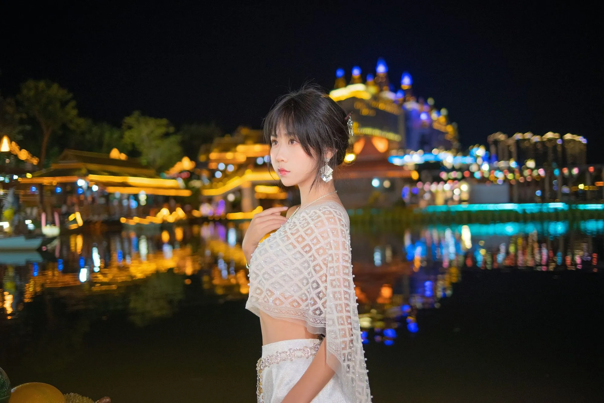 图片[4]-No.034 – 西双版纳 傣服 银 [15P]-coswz-cos王者