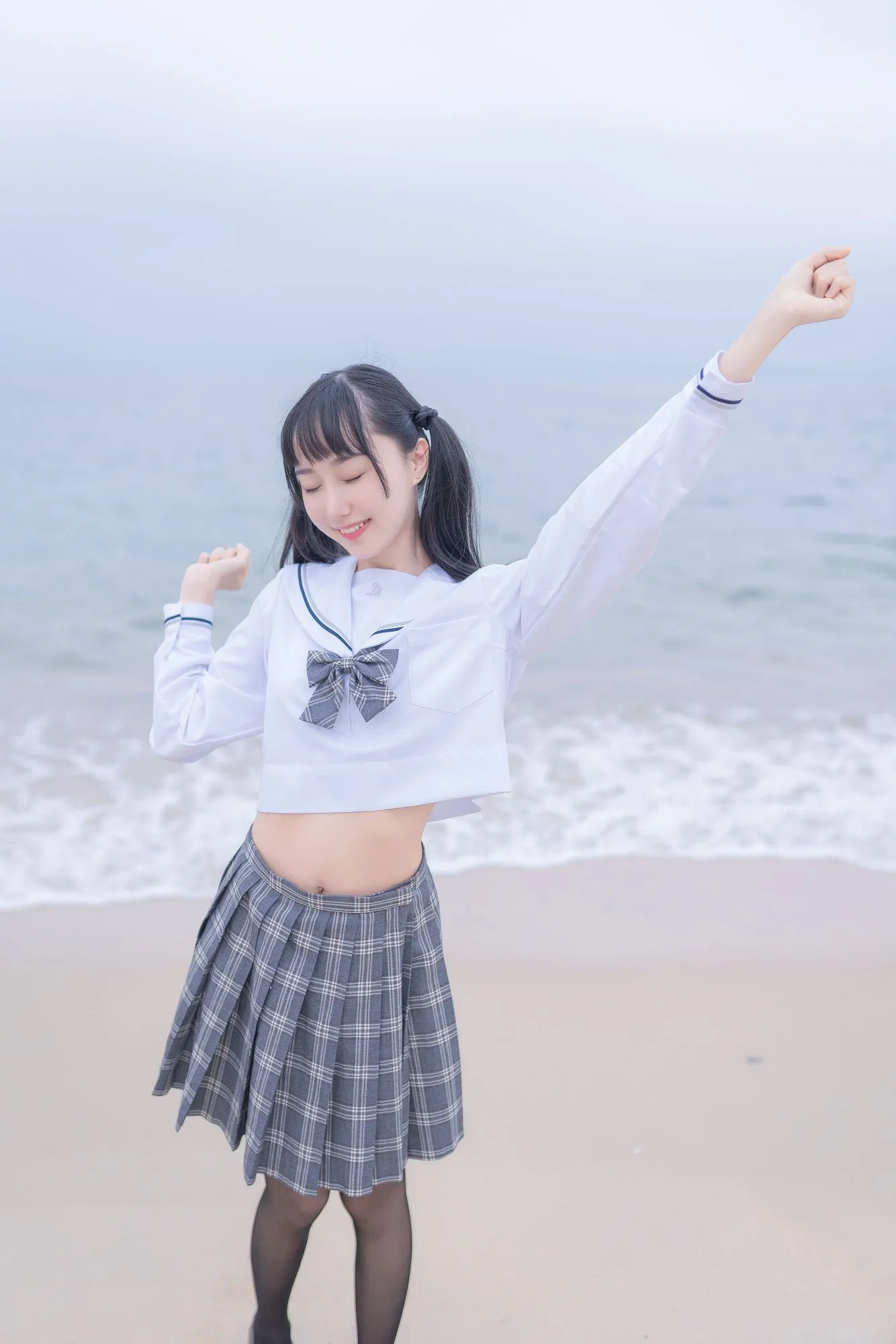 图片[3]-No.040-海边JK [40P]-coswz-cos王者