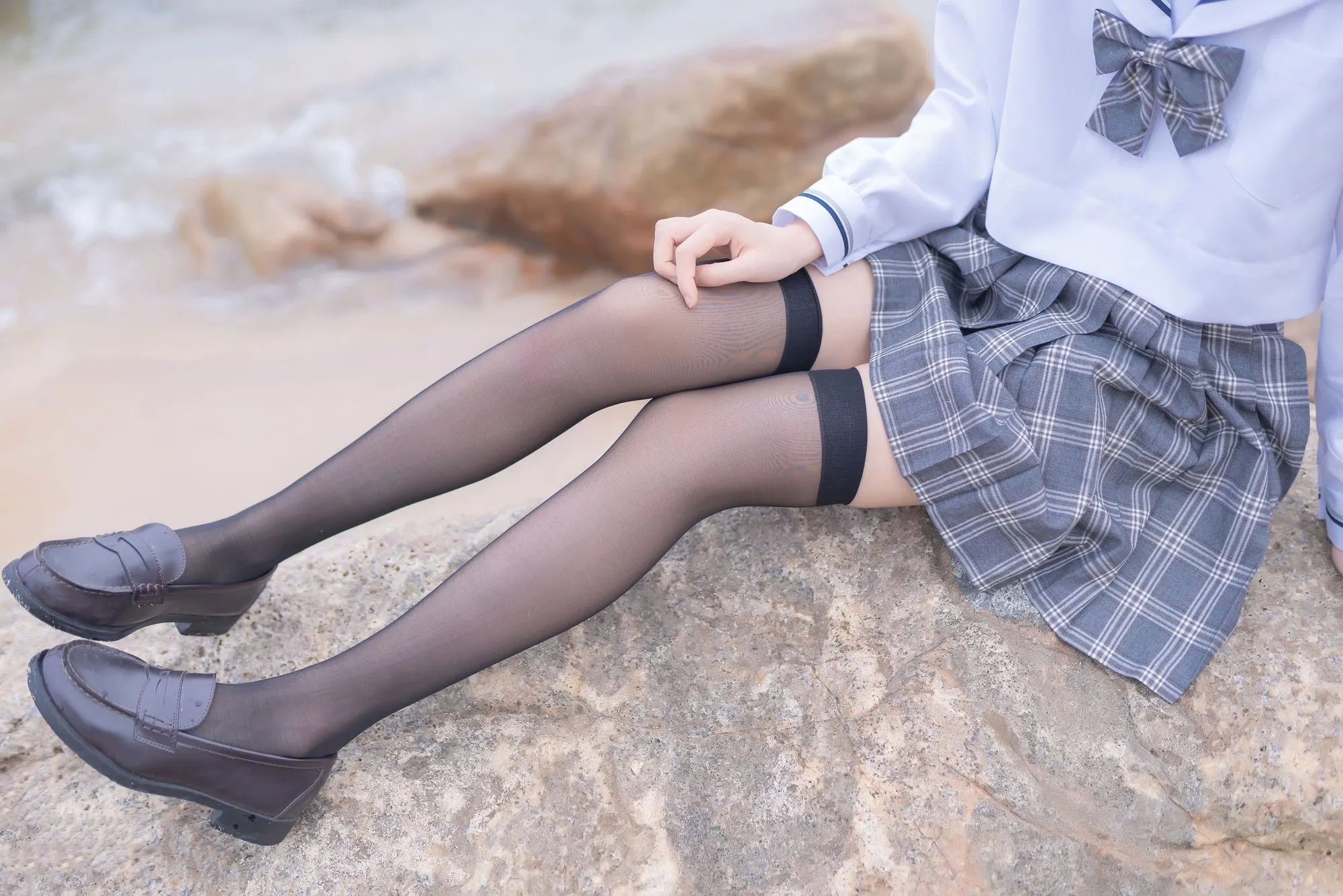 图片[4]-No.040-海边JK [40P]-coswz-cos王者
