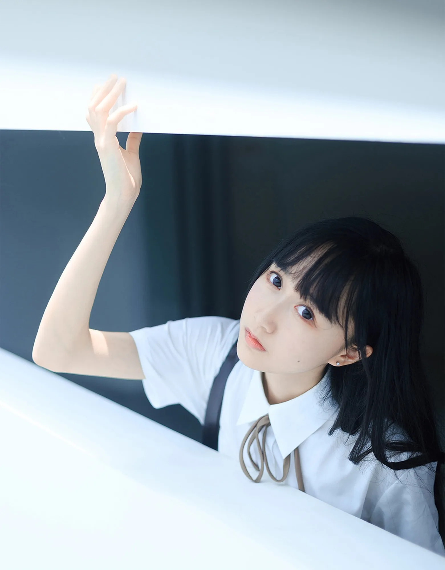 图片[2]-No.041-白裙jk [35P]-coswz-cos王者