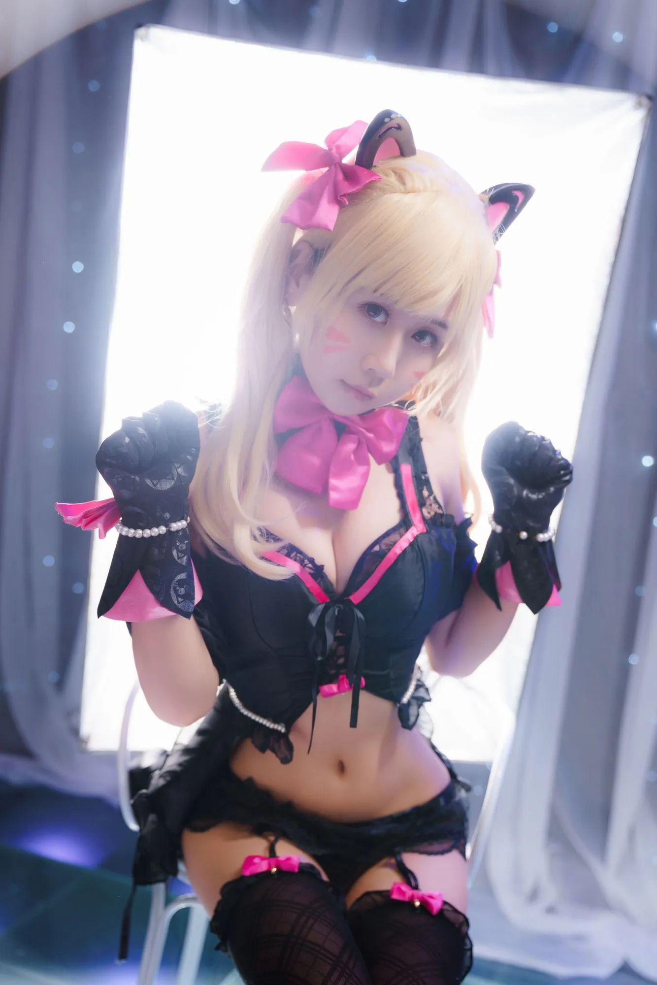 图片[2]-No.043 – Dva黑猫 [18P]-coswz-cos王者