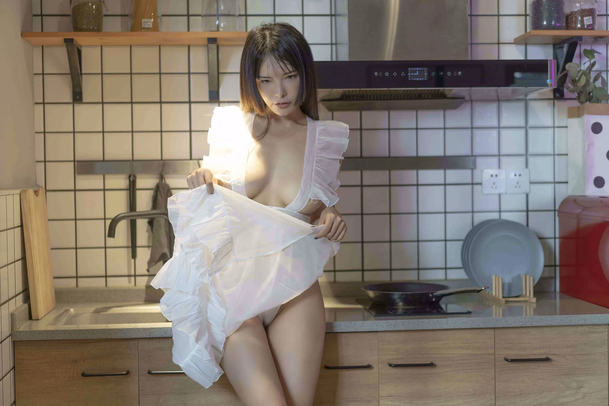 图片[3]-No.043-透明围裙3 [56P 2V]-coswz-cos王者