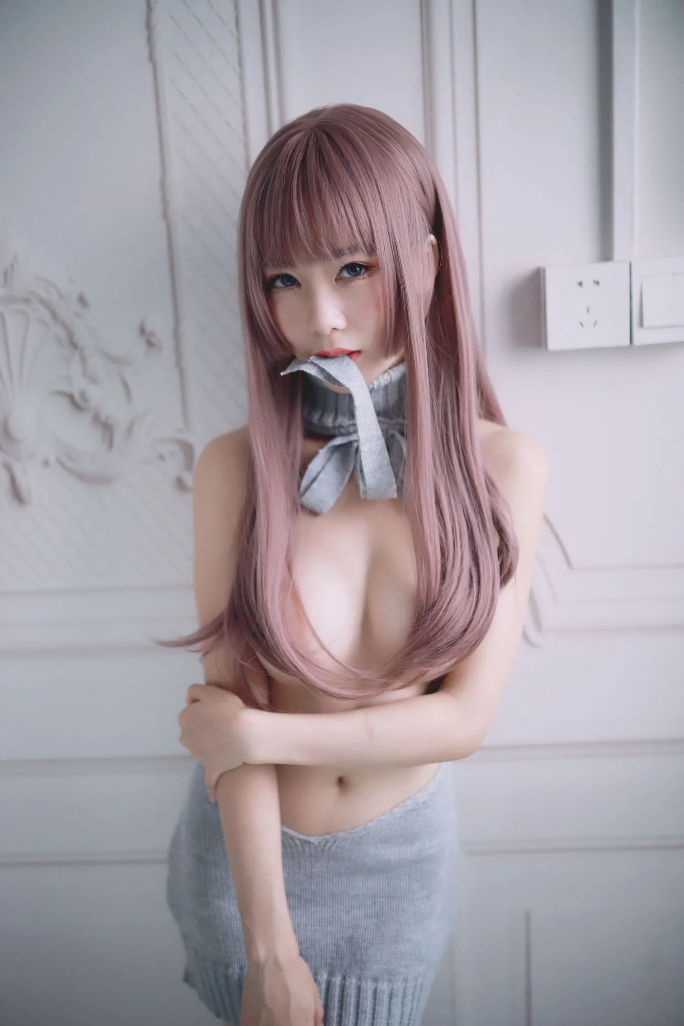 No.045-漏背毛衣 [21P]-图妖社
