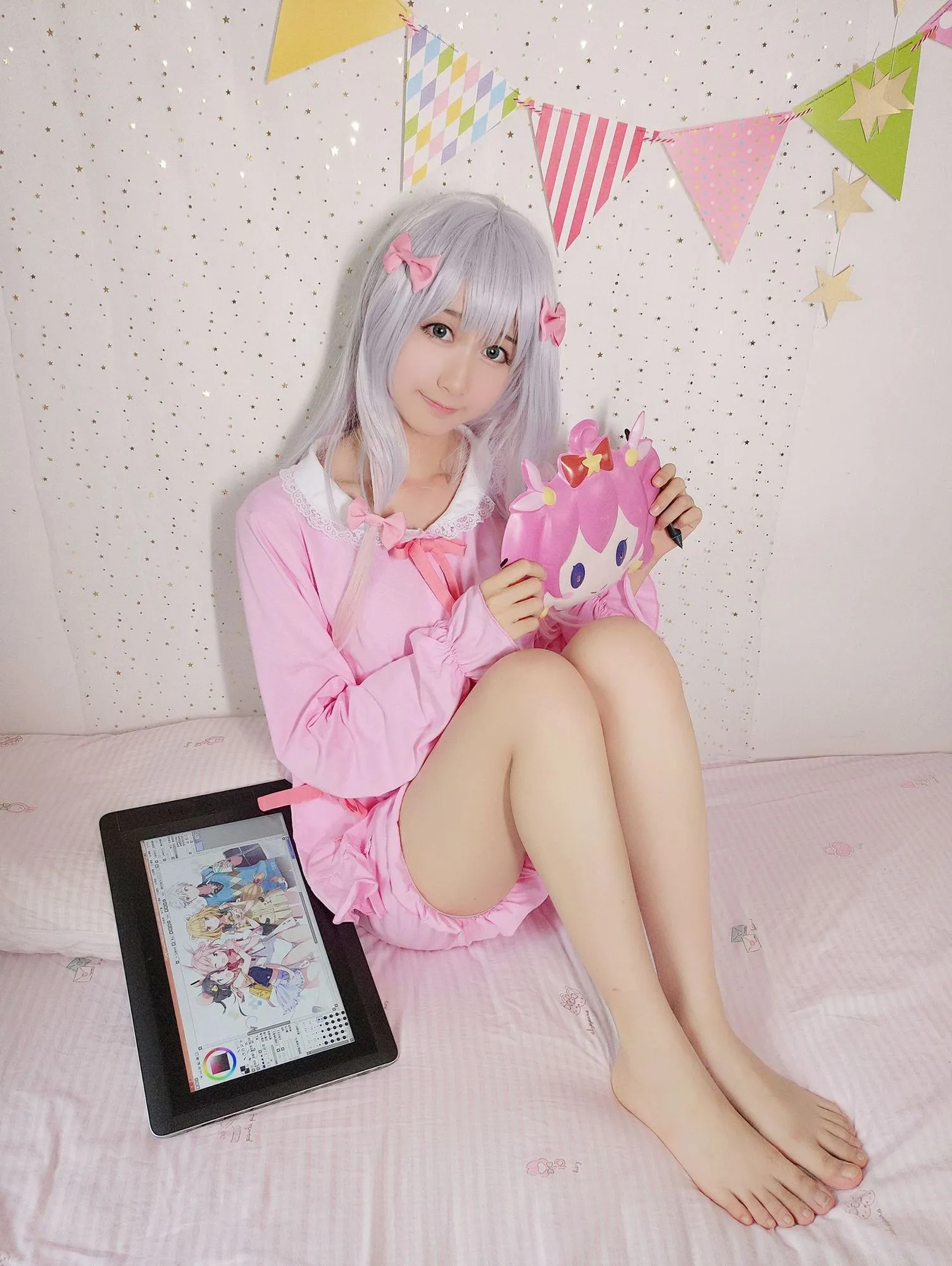 图片[3]-No.045-白色背心 cos [31P 1V]-coswz-cos王者