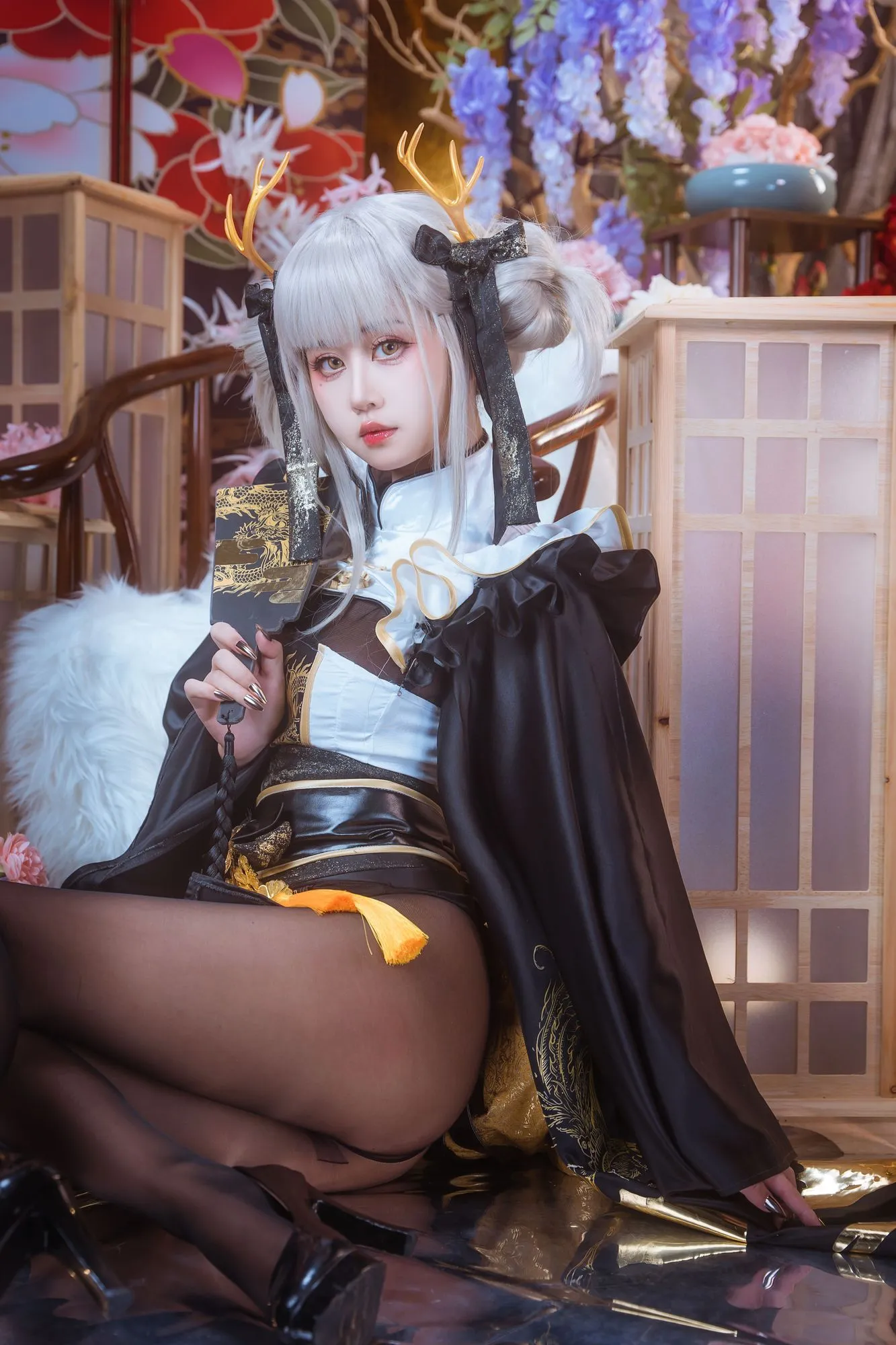 图片[3]-No.046 – 白兔和服 [18P]-coswz-cos王者