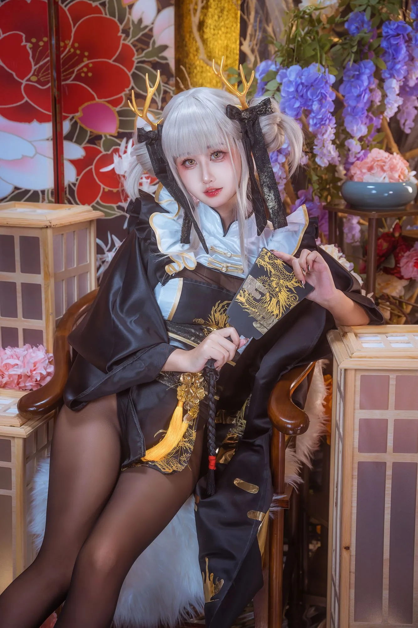 图片[2]-No.046 – 白兔和服 [18P]-coswz-cos王者