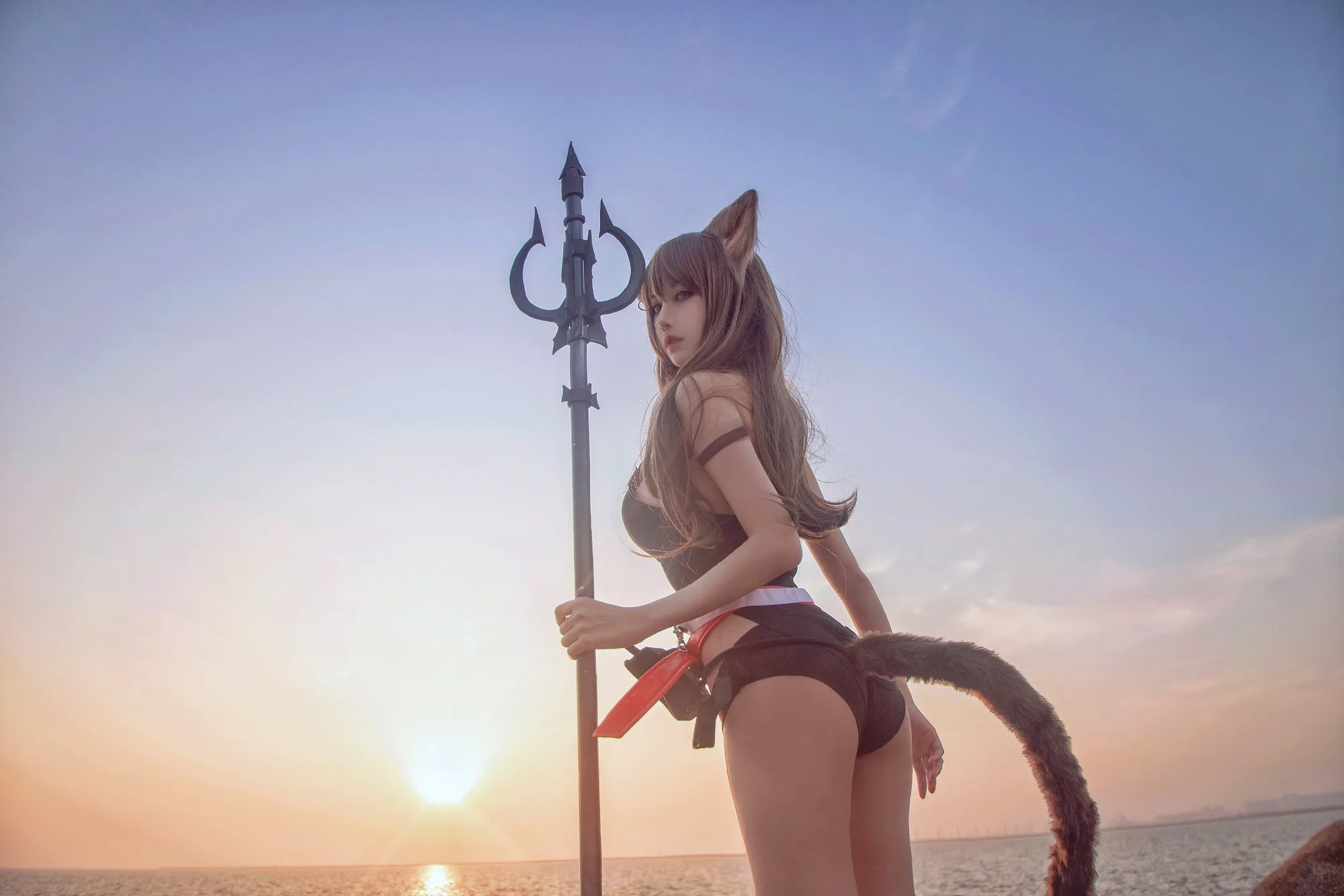 图片[2]-No.047-天火泳装 [22P 1V]-coswz-cos王者