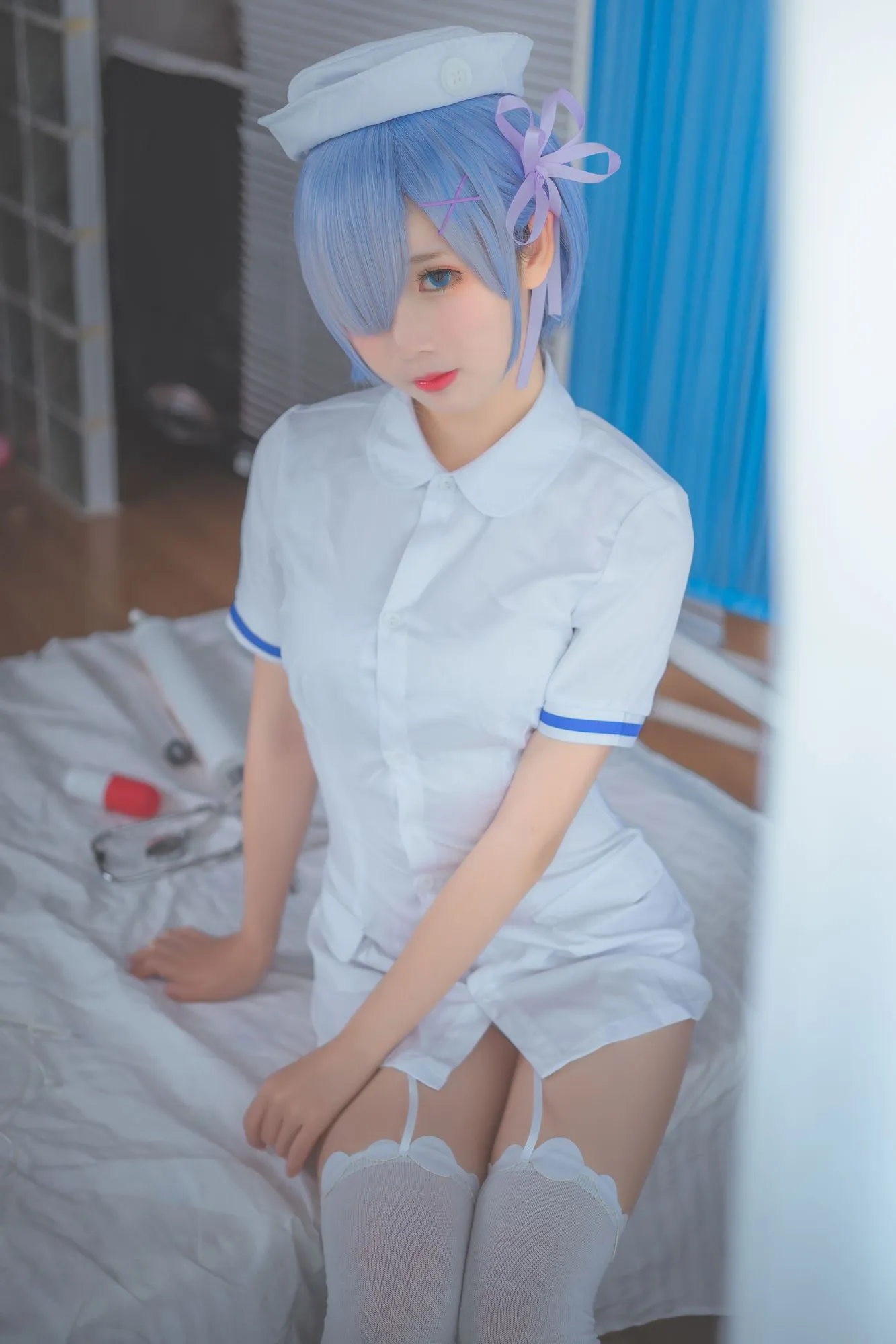 图片[4]-No.050-蕾姆护士装 [18P]-coswz-cos王者