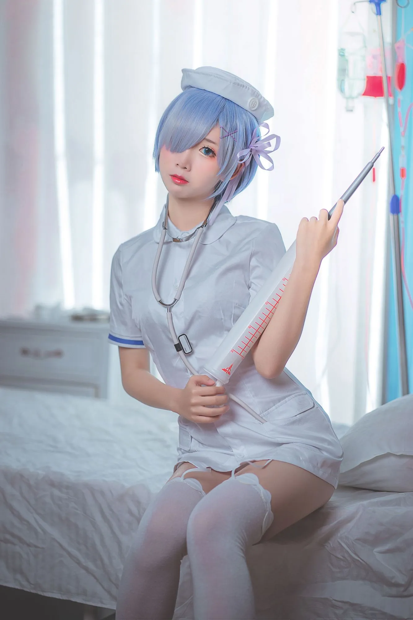 No.050-蕾姆护士装 [18P]-图妖社
