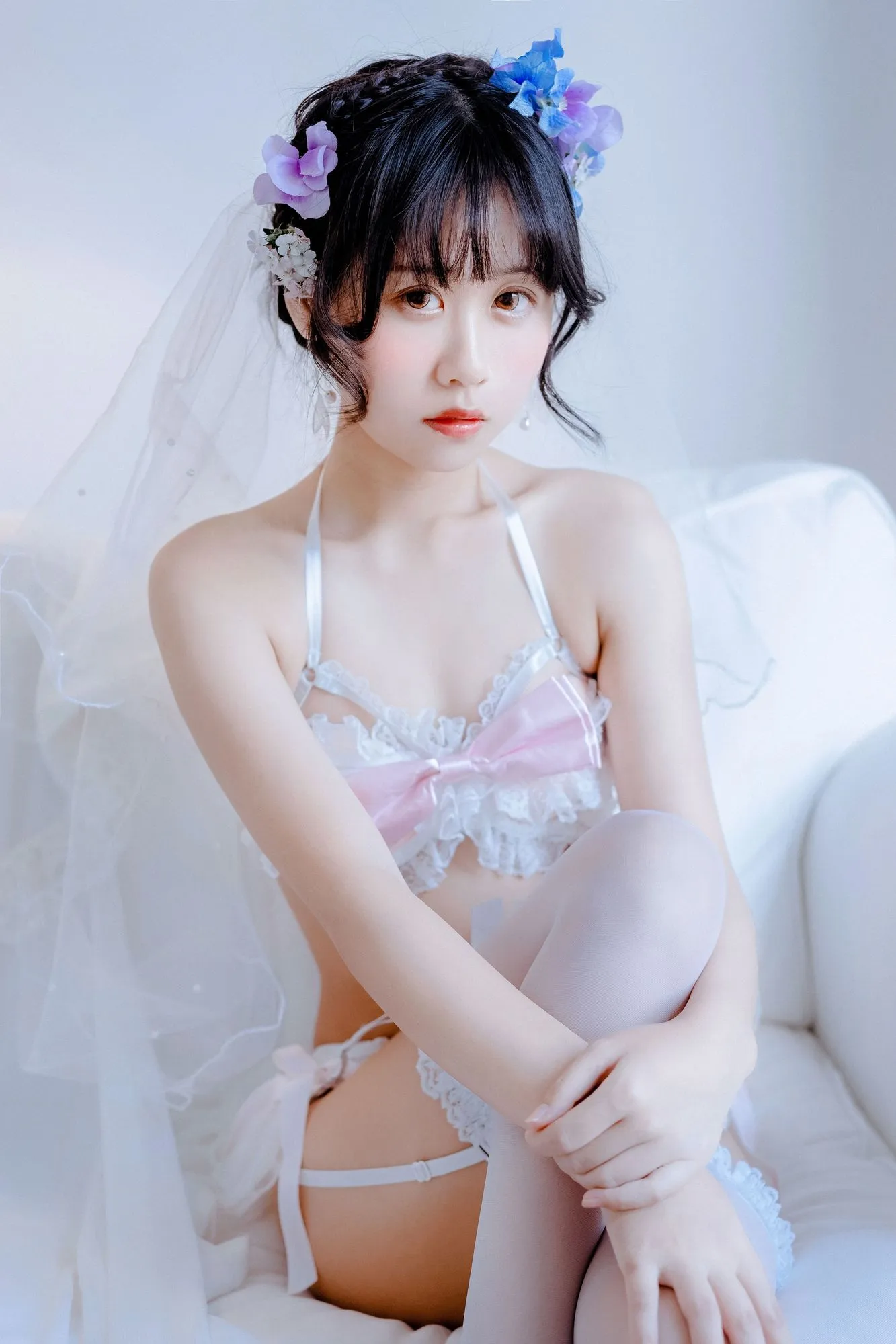 图片[5]-No.055 – 黑婚纱 玫瑰内衣 [23P]-coswz-cos王者
