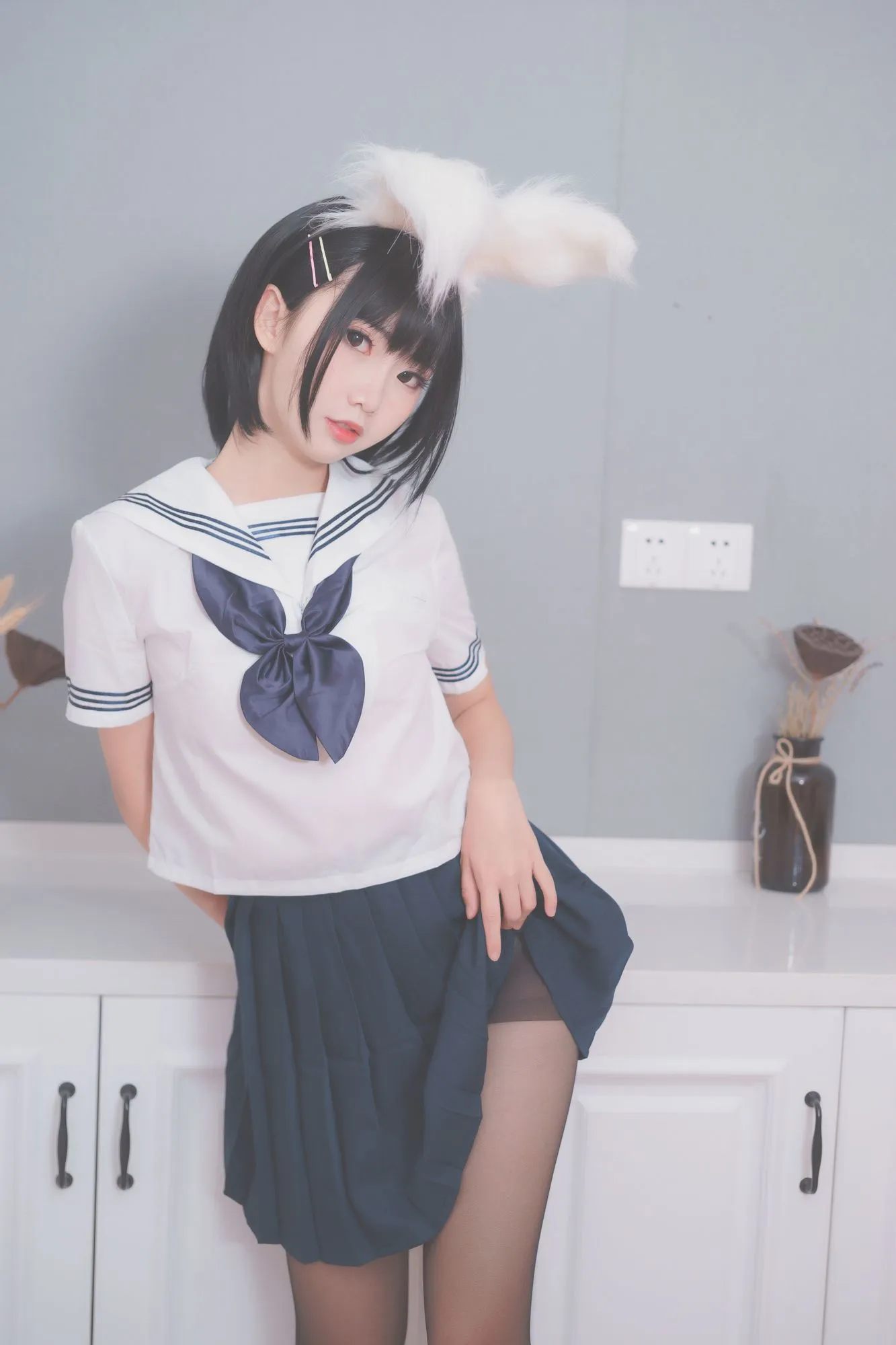 图片[6]-No.056-兔耳jk [17P]-coswz-cos王者