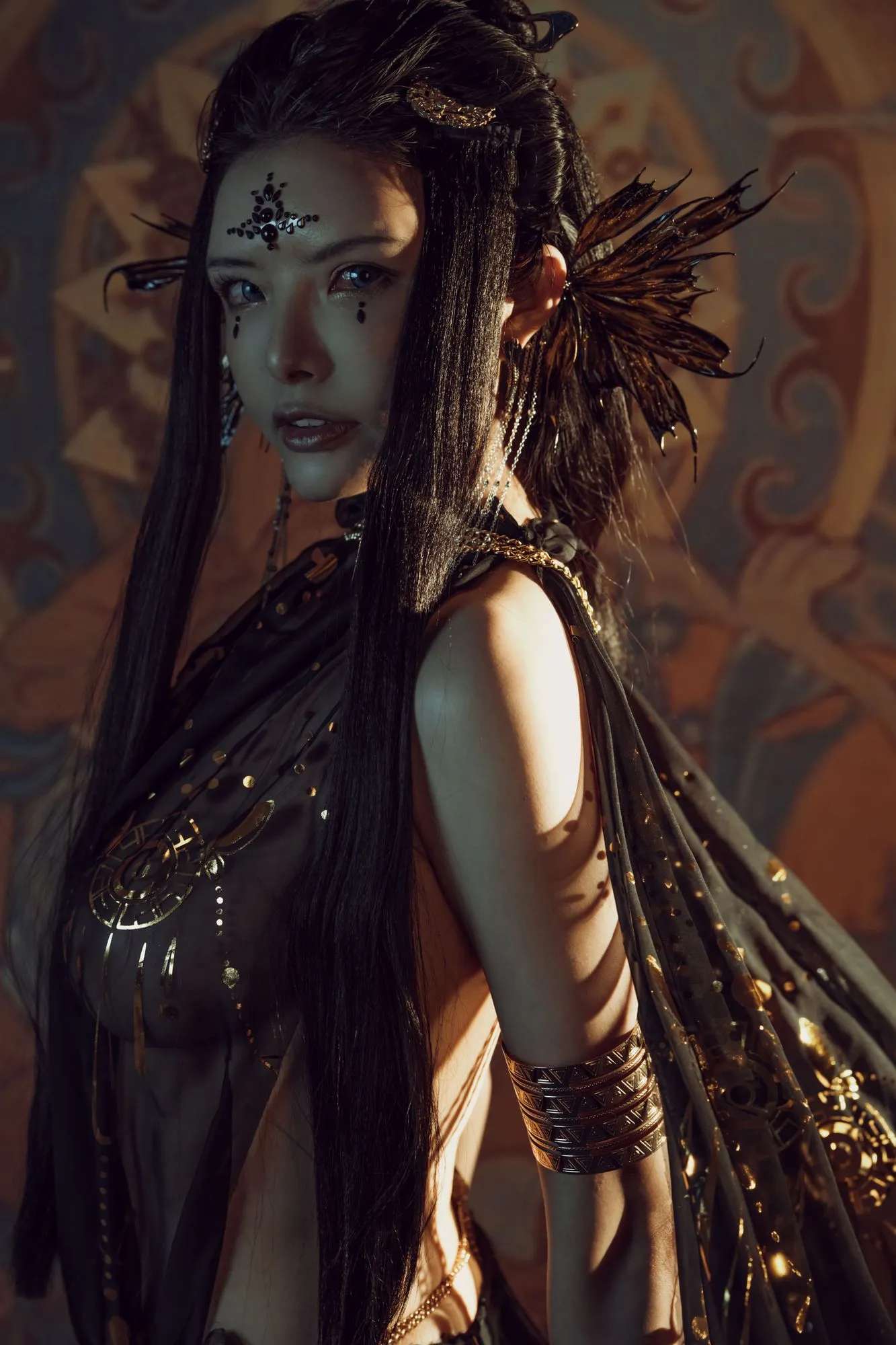 图片[4]-No.059-黑敦煌 [43P]-coswz-cos王者