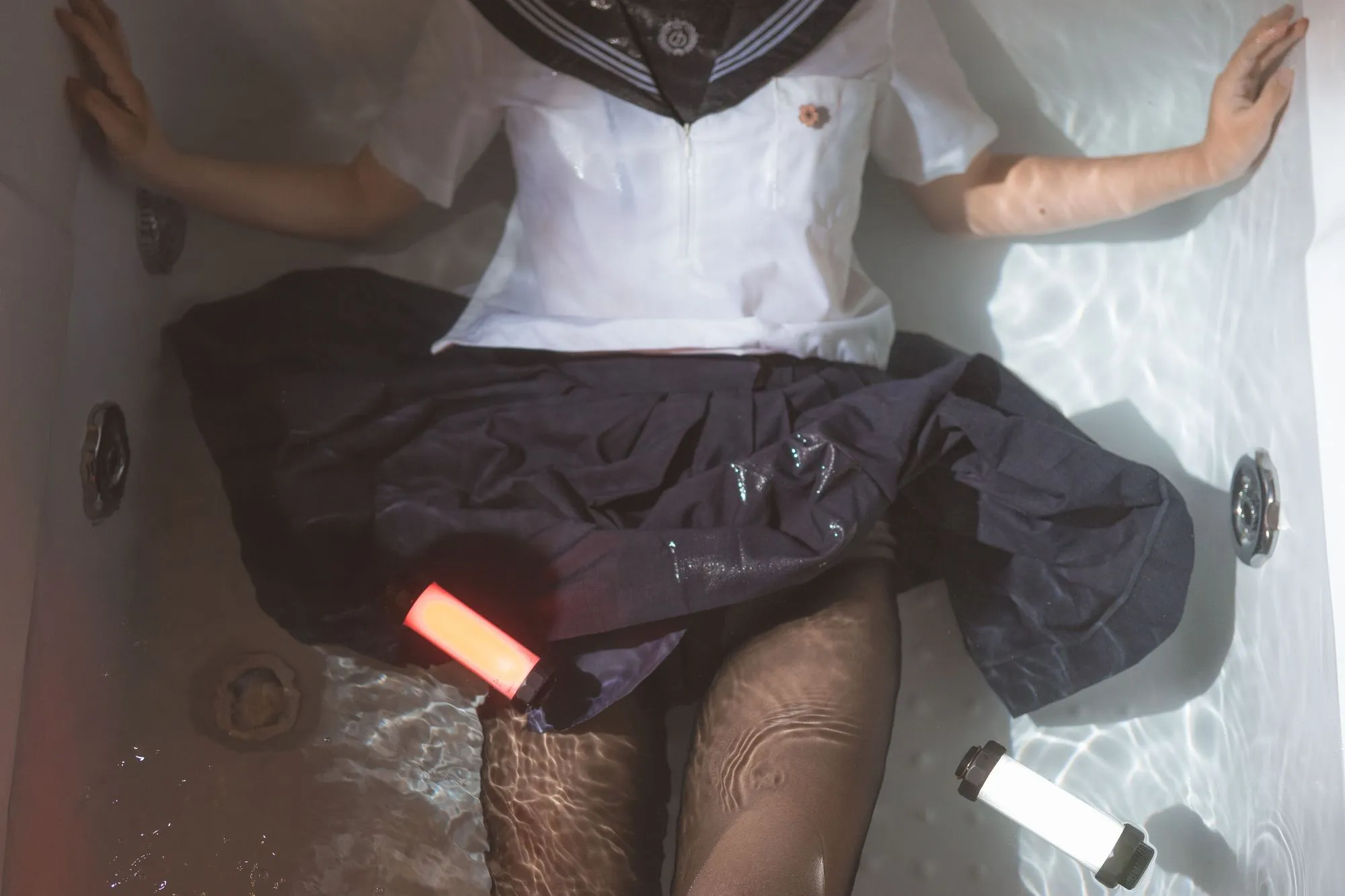 图片[5]-No.060-脑内少女 浴缸黑丝 [21P]-coswz-cos王者