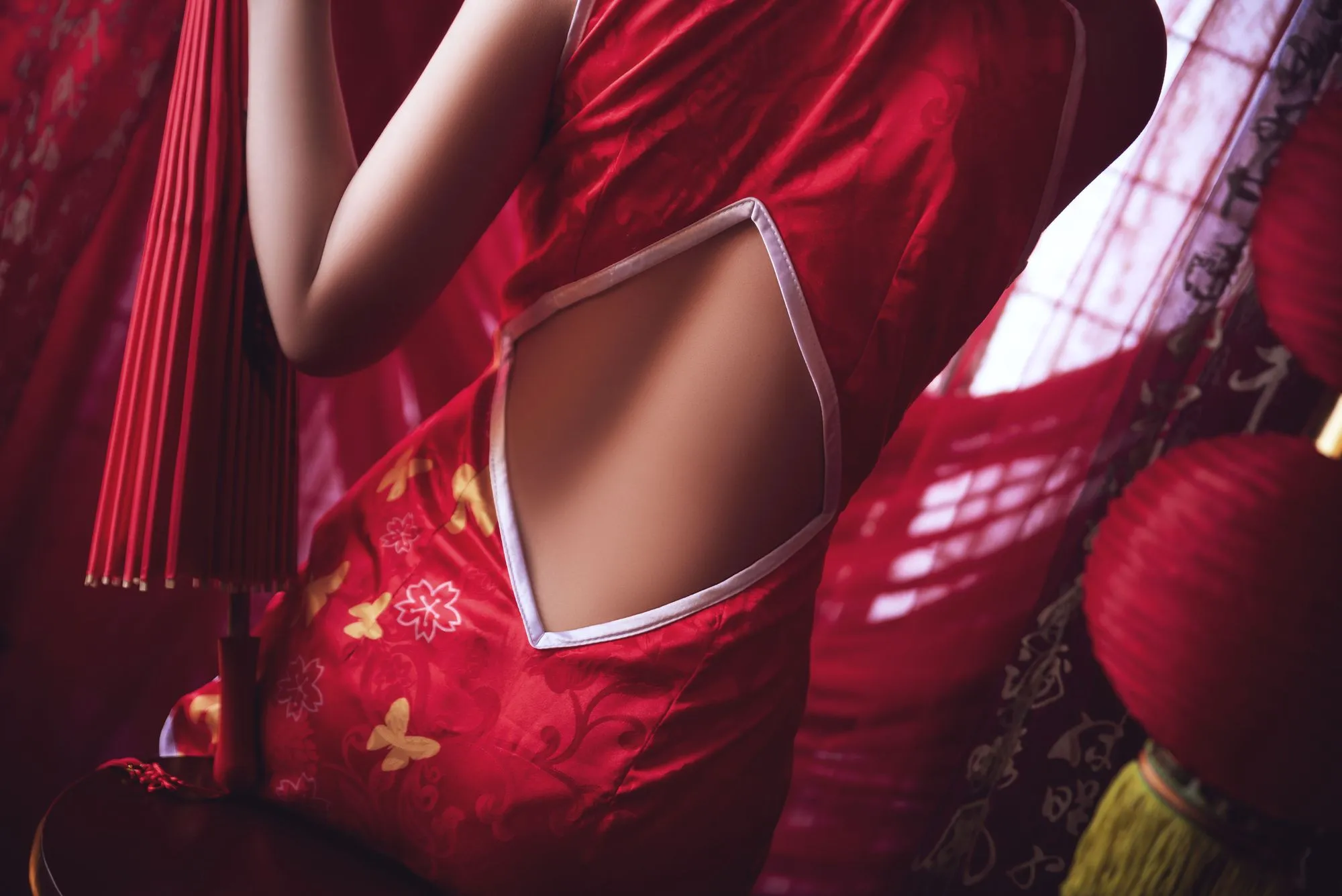 图片[3]-No.062-雷姆旗袍 [23P]-coswz-cos王者