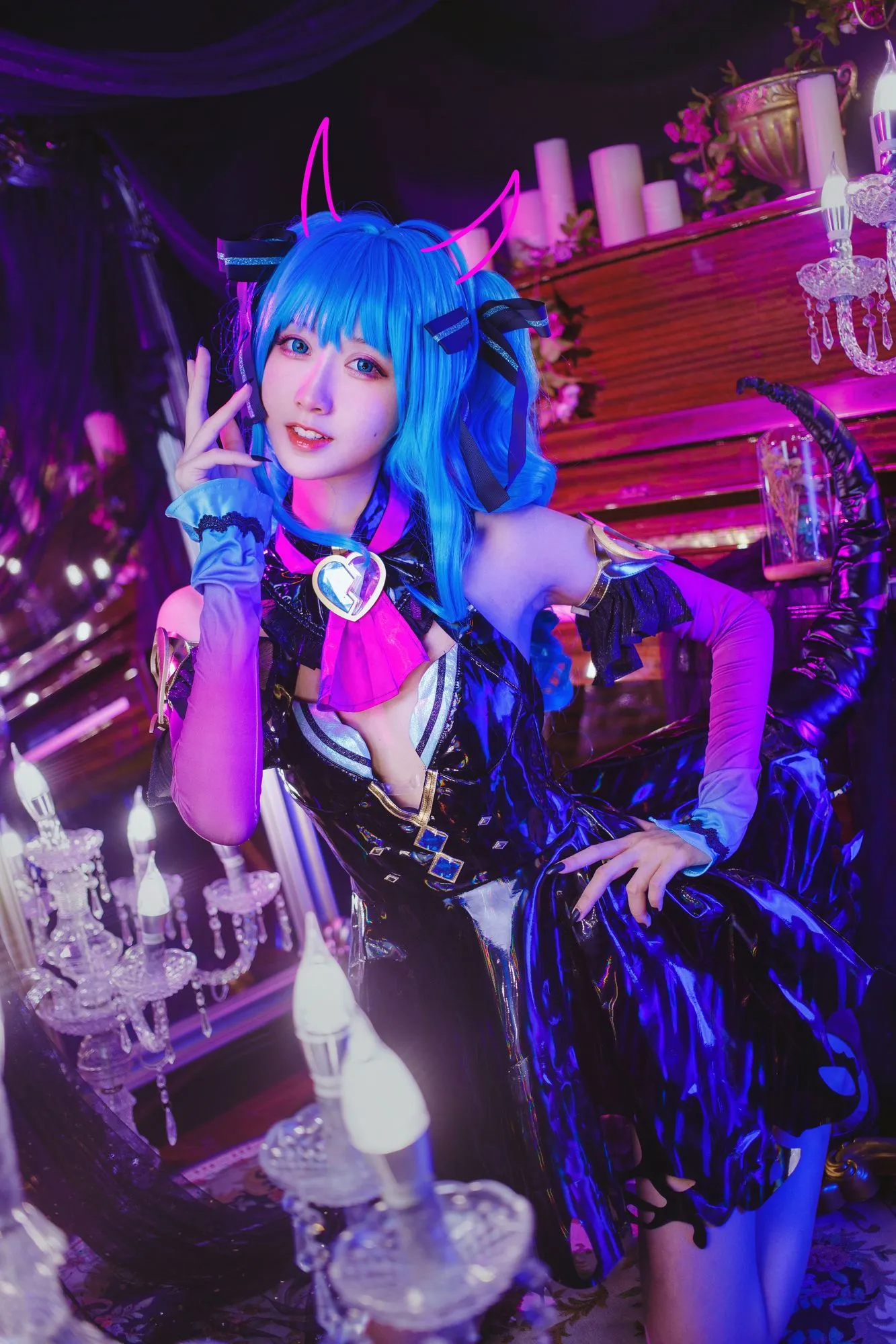 图片[3]-No.070-miku小恶魔 [19P]-coswz-cos王者