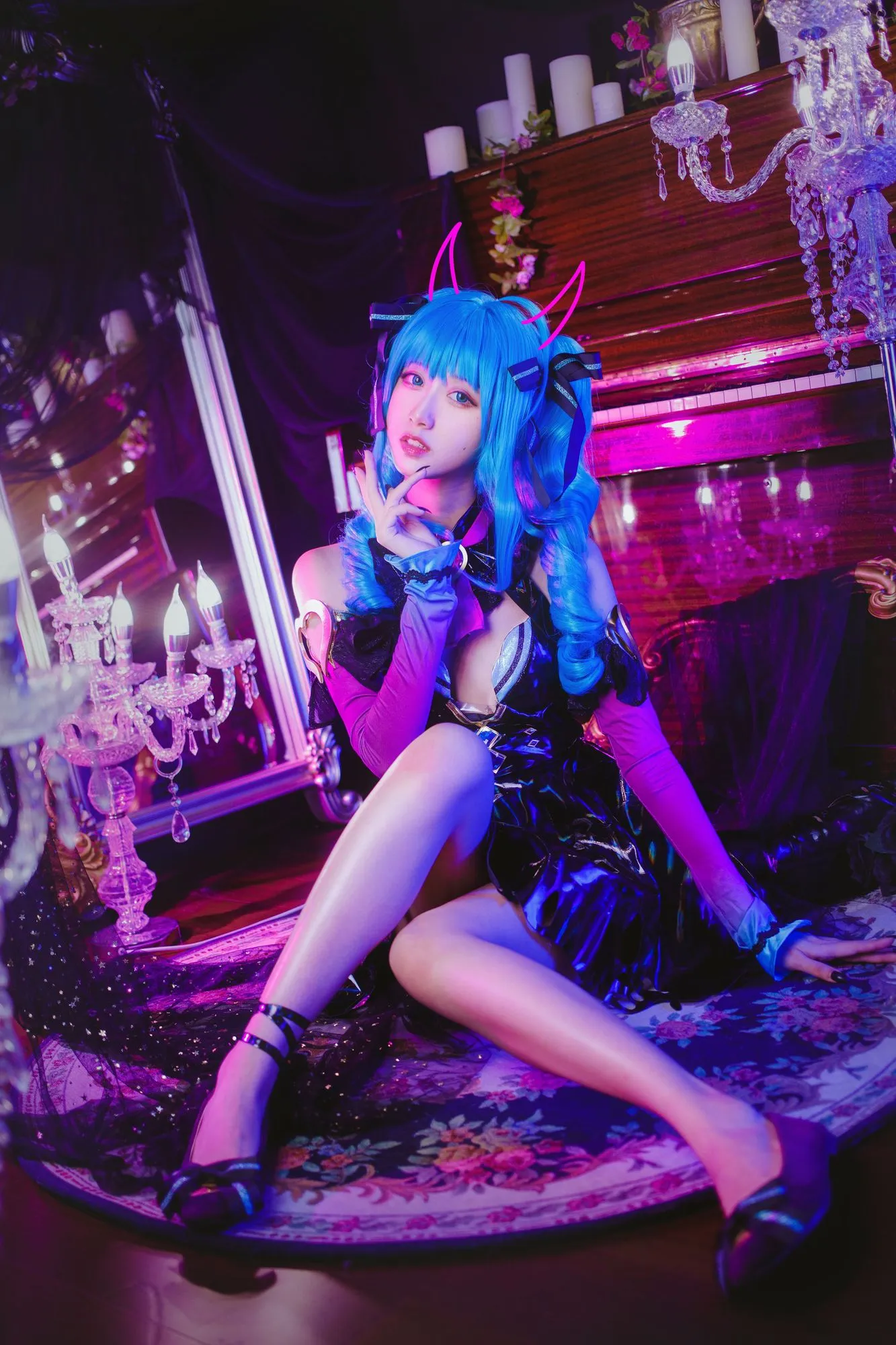 图片[2]-No.070-miku小恶魔 [19P]-coswz-cos王者