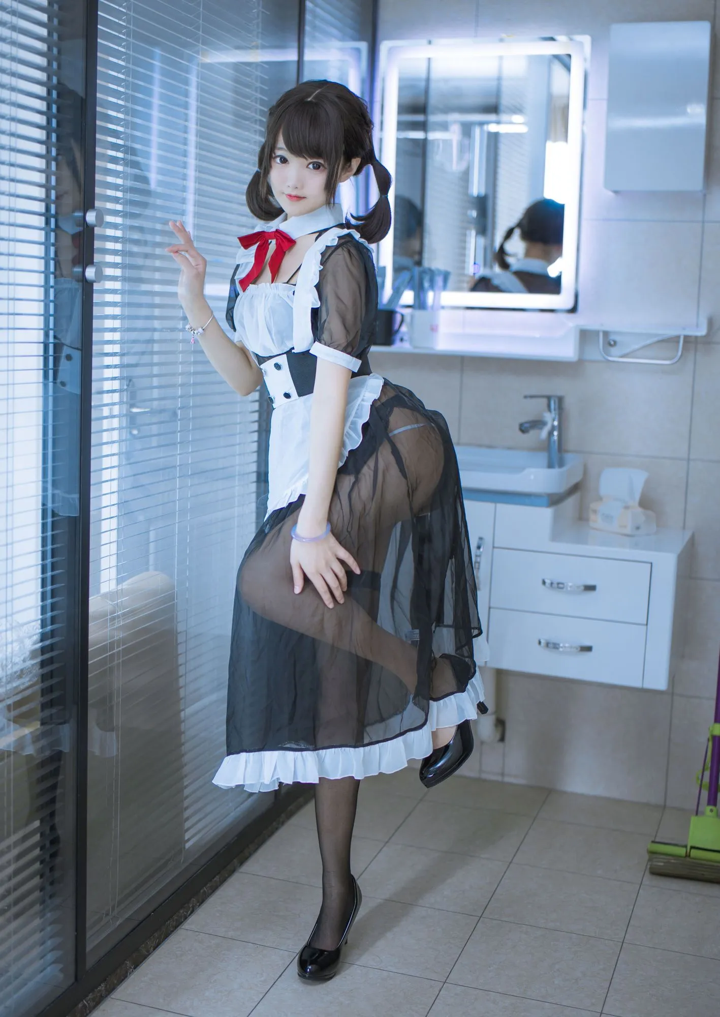 图片[4]-No.071 – 黑色女仆 [36P]-coswz-cos王者