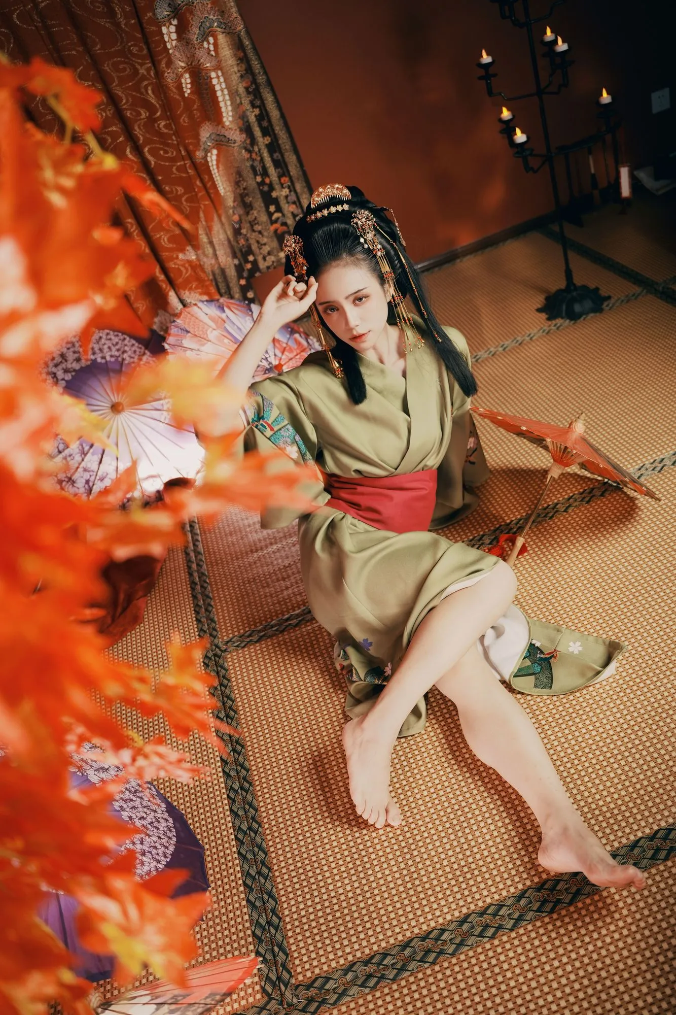 No.072 – 竹取公主 伞姬 [29P]-图妖社