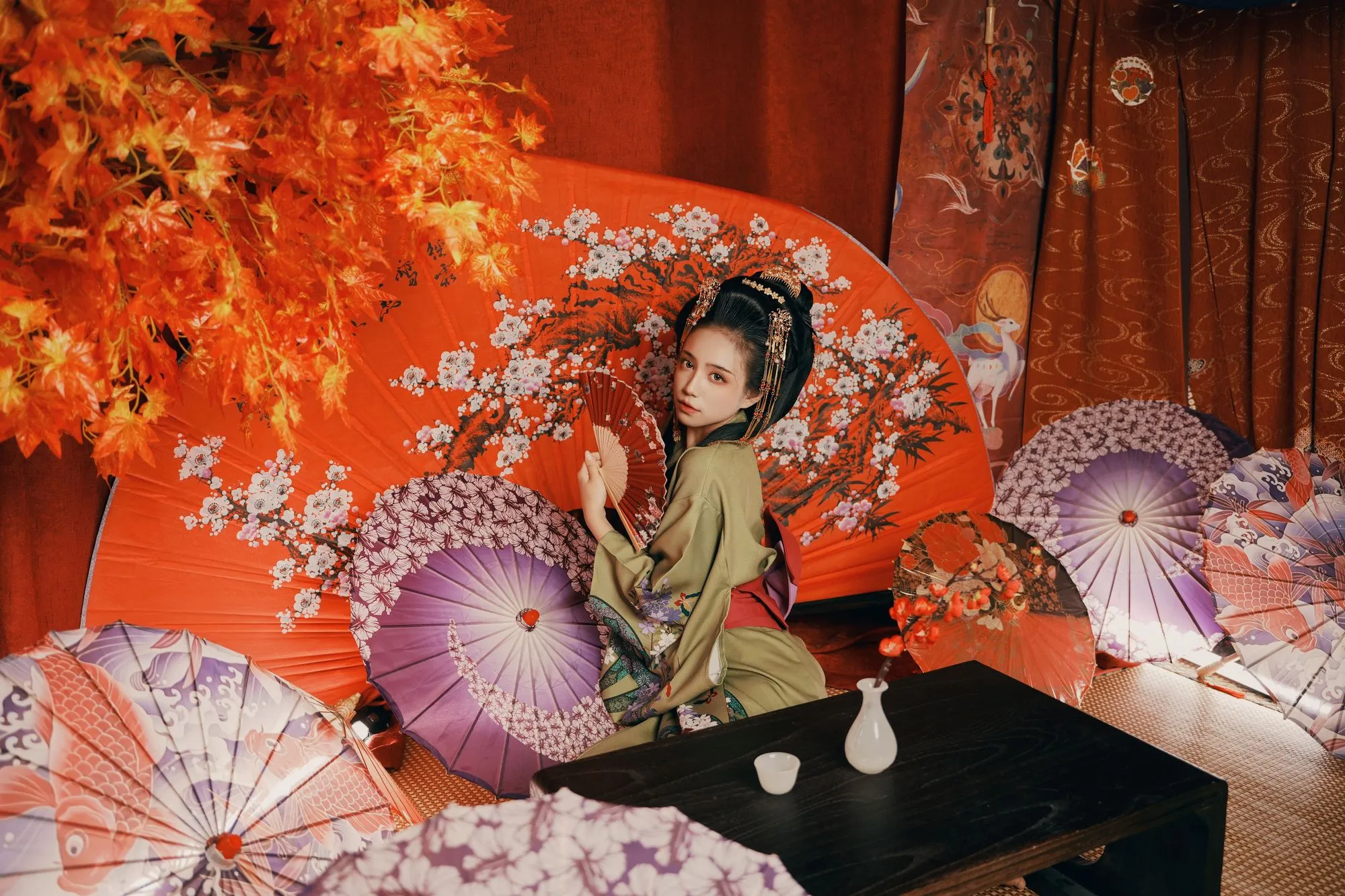 图片[3]-No.072 – 竹取公主 伞姬 [29P]-coswz-cos王者