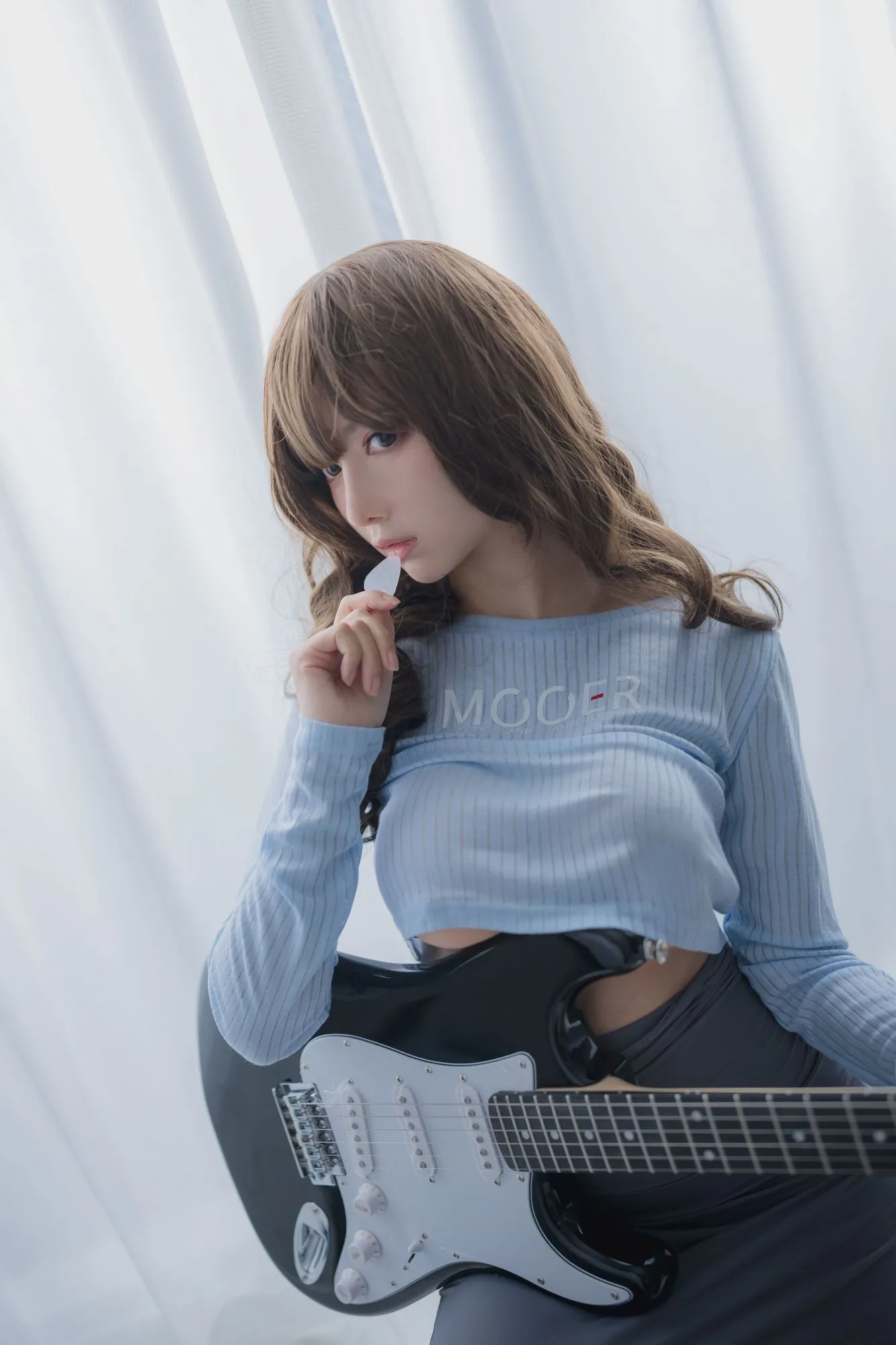 图片[4]-No.075-吉他妹妹 [20P]-coswz-cos王者