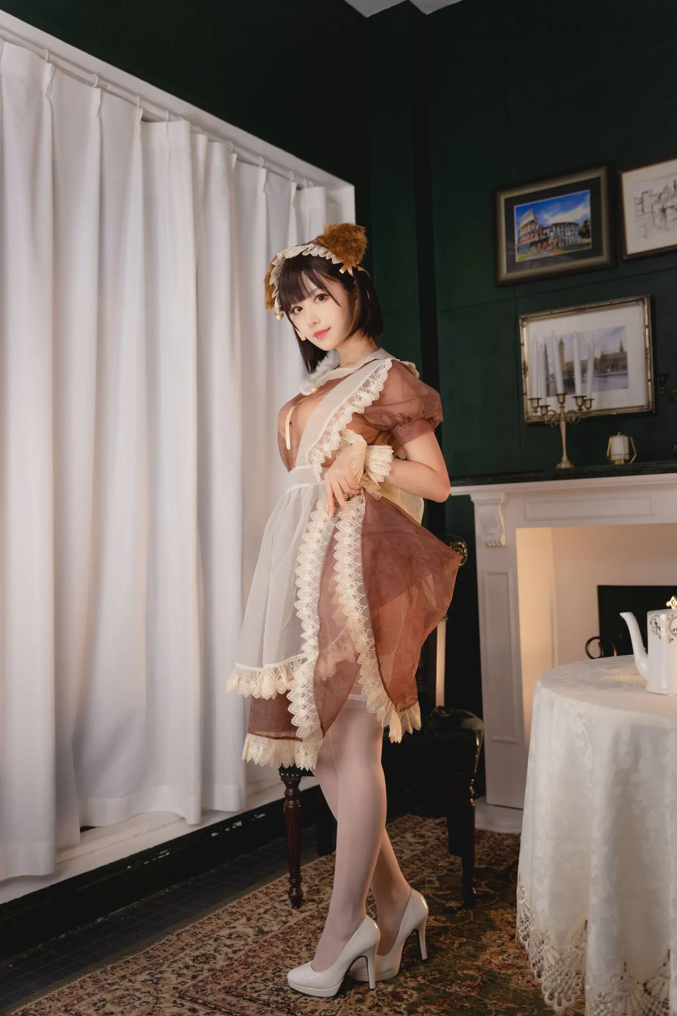 图片[3]-No.076-透明女仆 [22P]-coswz-cos王者