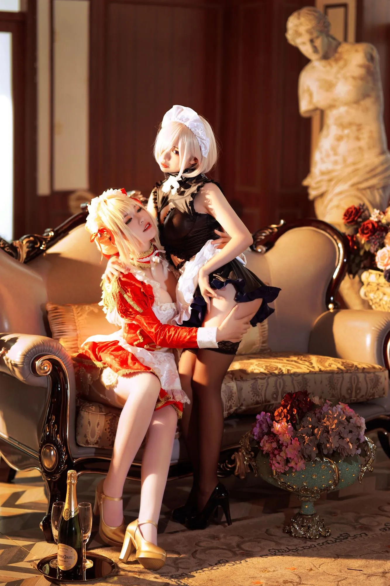 图片[5]-No.078-Claudius x Kyrielight Maid – 半半子X面饼仙儿 [22P]-coswz-cos王者