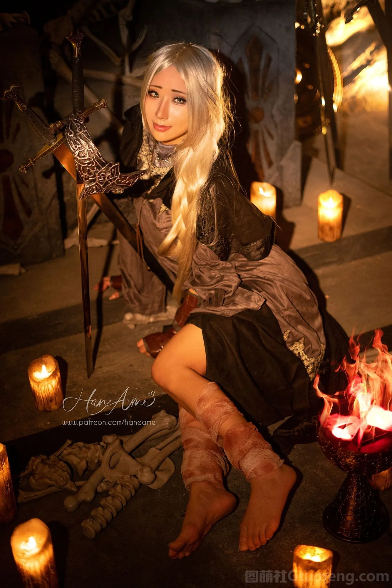 No.079-Darksoul3 Fire keeper 黑暗灵魂3 防火女 [24P 1V]-图妖社
